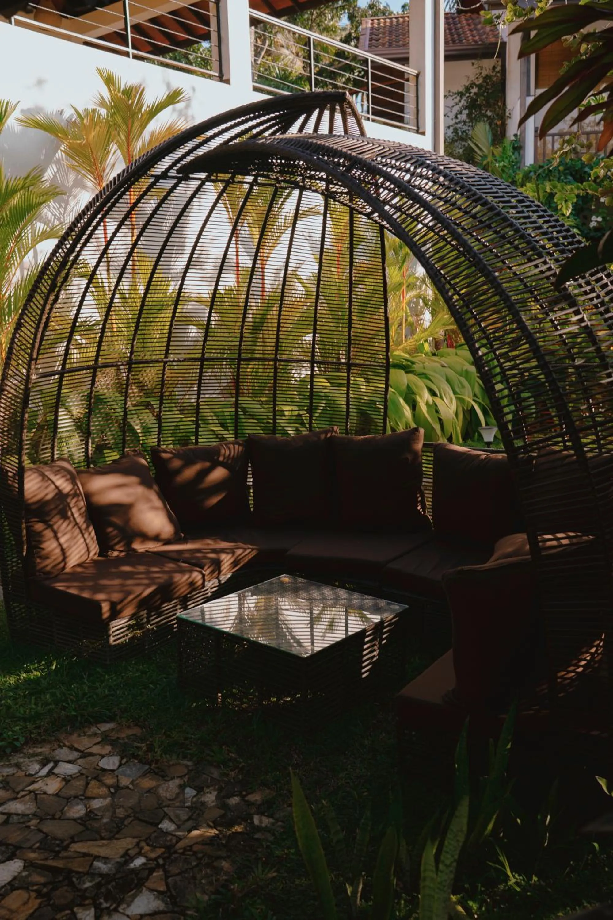 Garden view in Palm Garden Ayurveda Resort