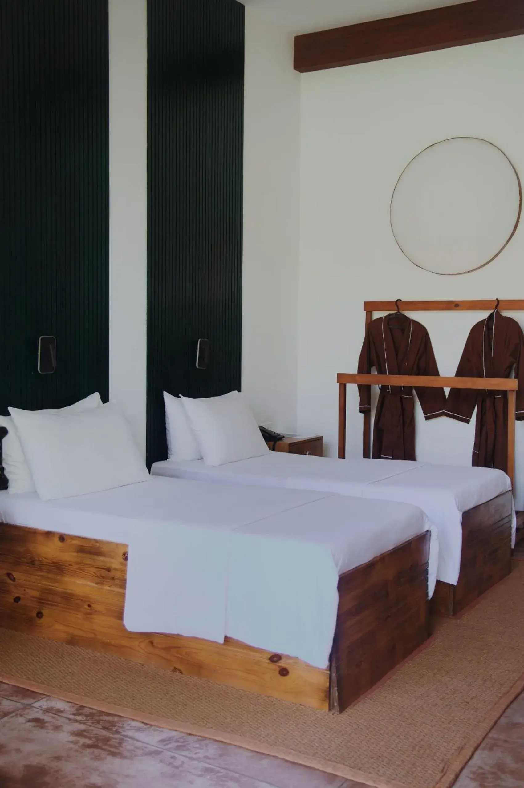 Twin Room with Balcony - single occupancy in Palm Garden Ayurveda Resort Twin Room with Balcony - single occupancy in Palm Garden Ayurveda Resort