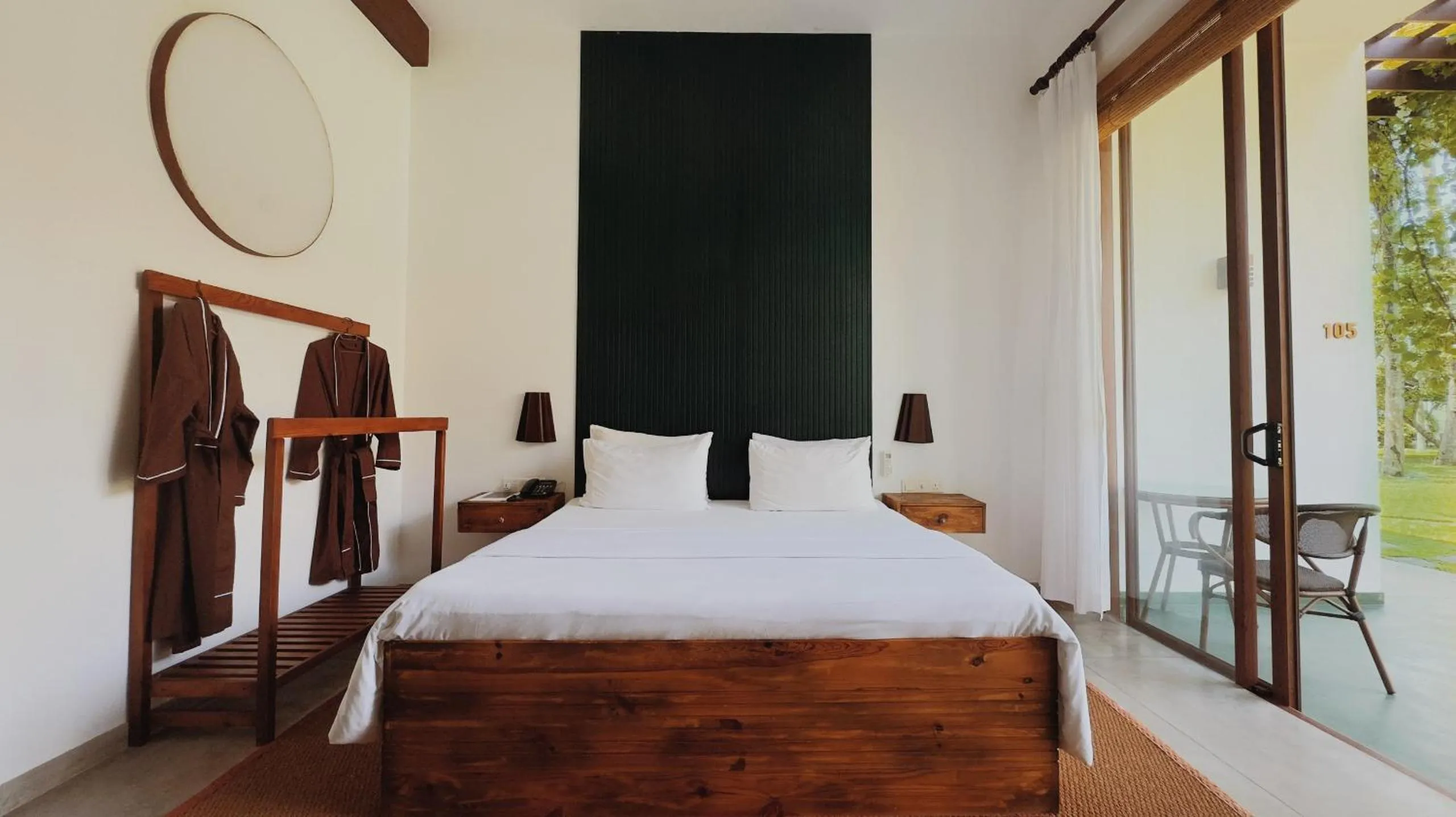 Bedroom in Palm Garden Ayurveda Resort