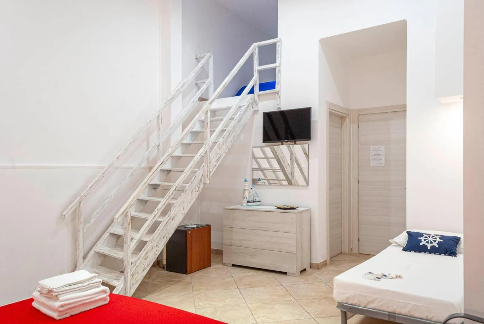 Bedroom, Bed in da Rocco B&B