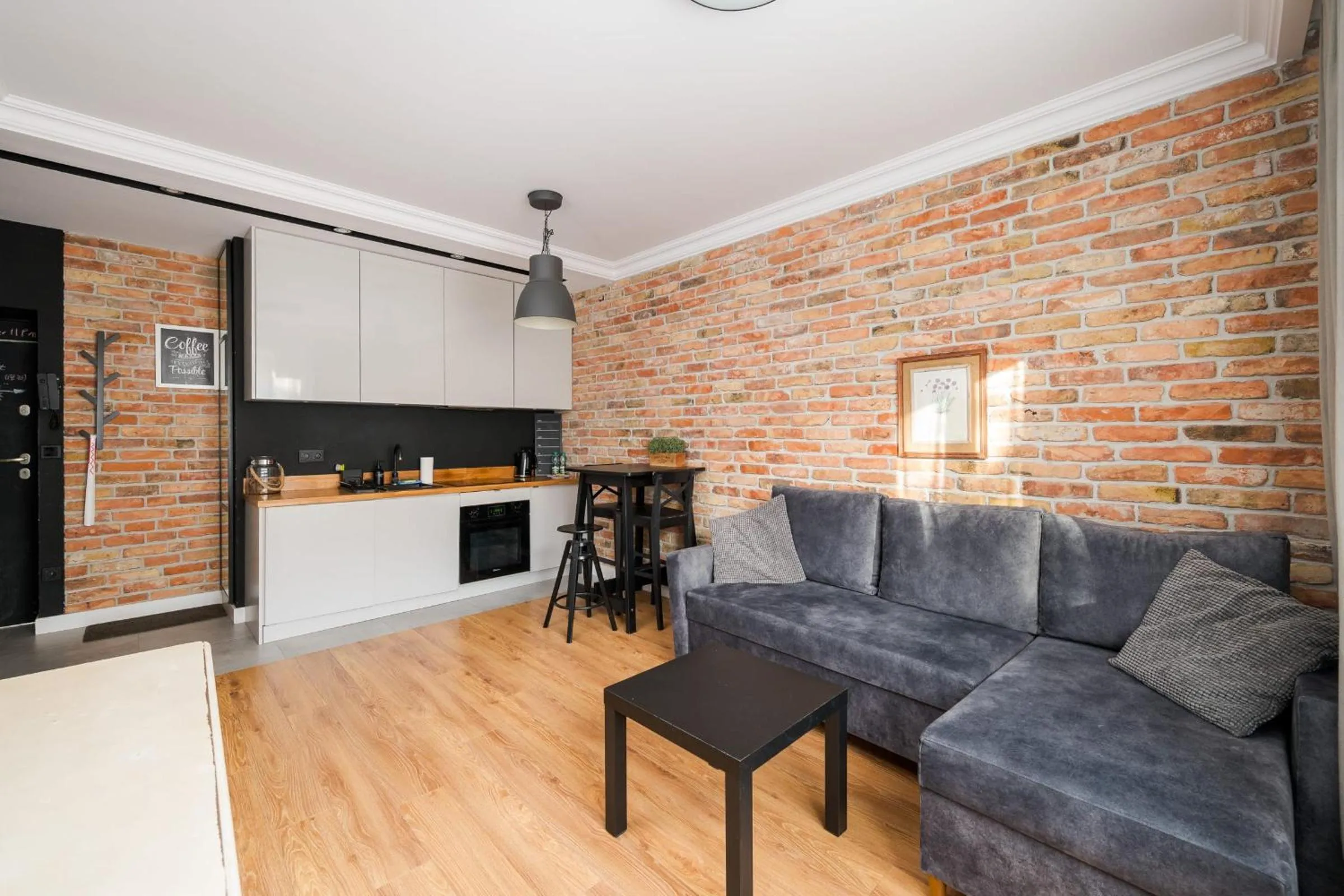 Living room in Stylish Cozy flat in Warsaw center