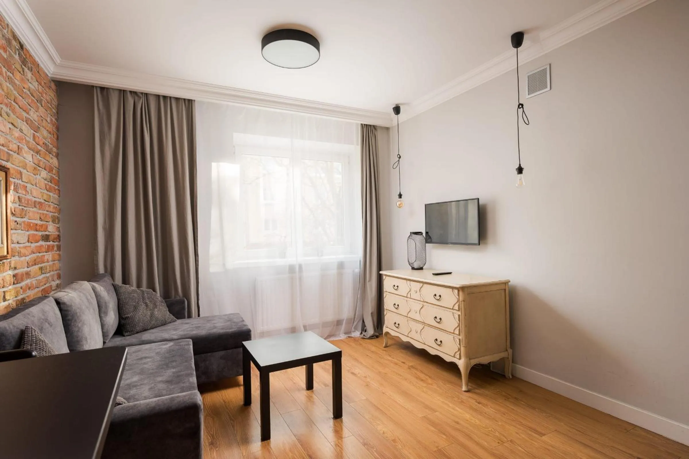 Living room in Stylish Cozy flat in Warsaw center