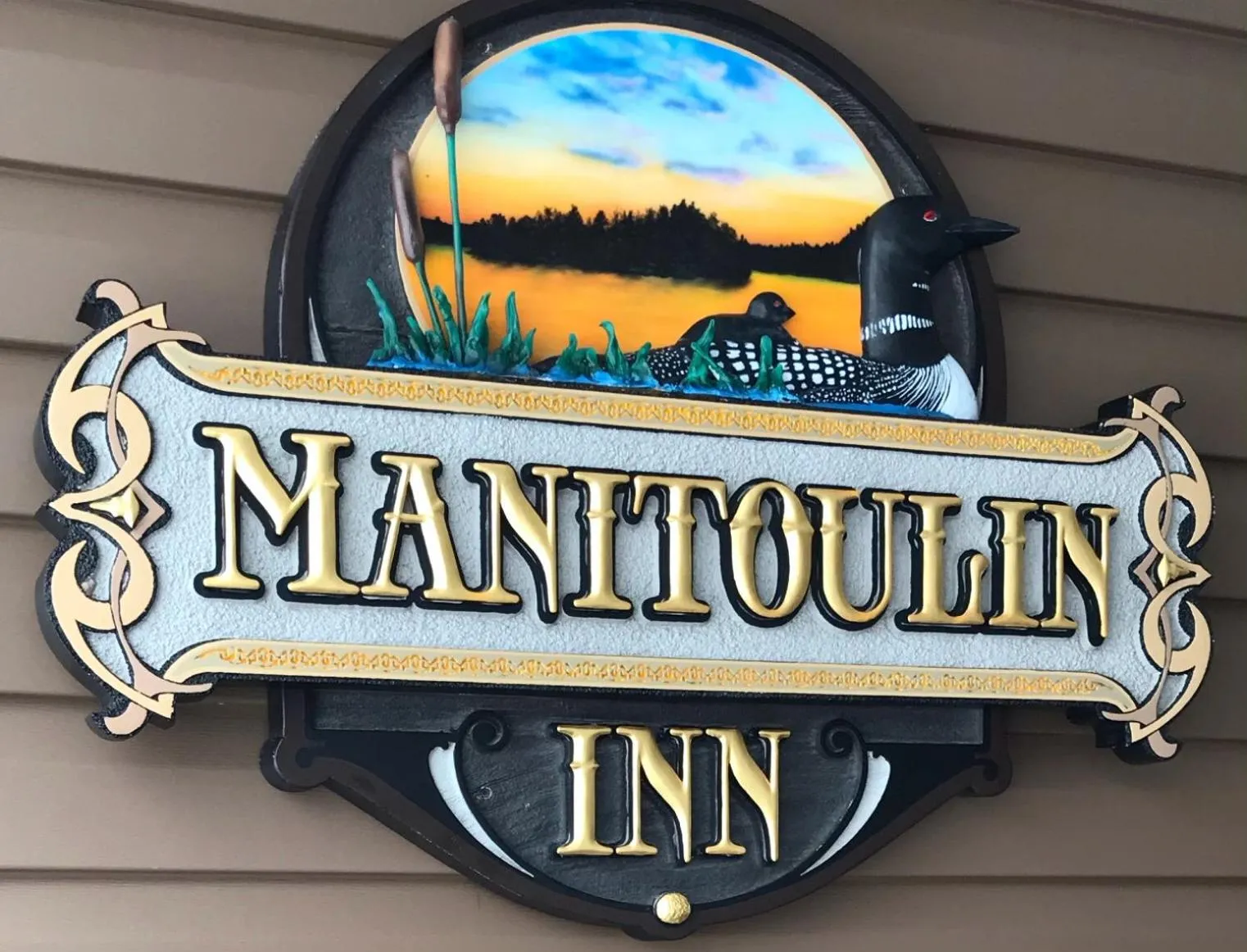 Property logo or sign in Manitoulin Inn
