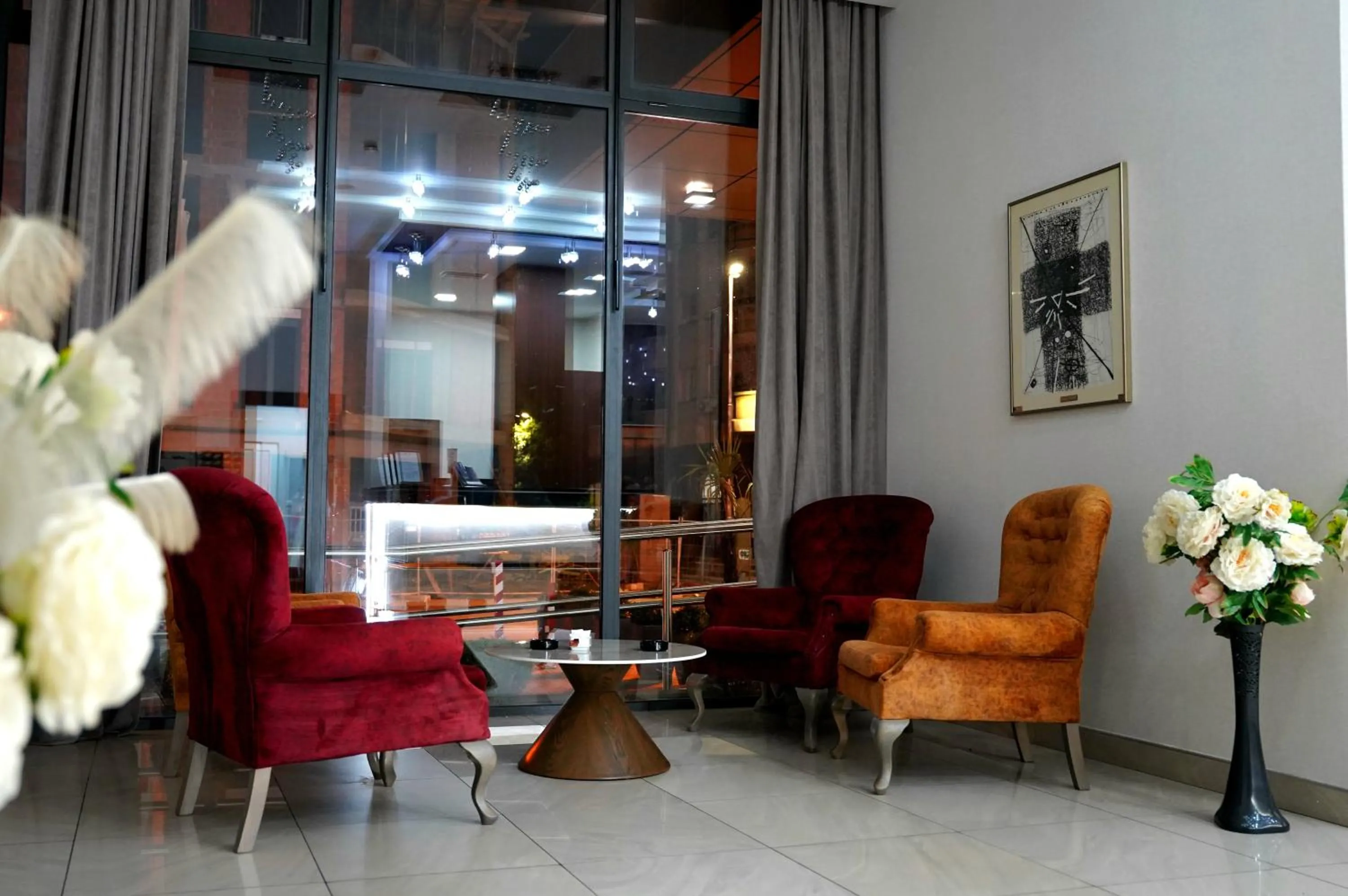 Lobby or reception in Drina Hotel