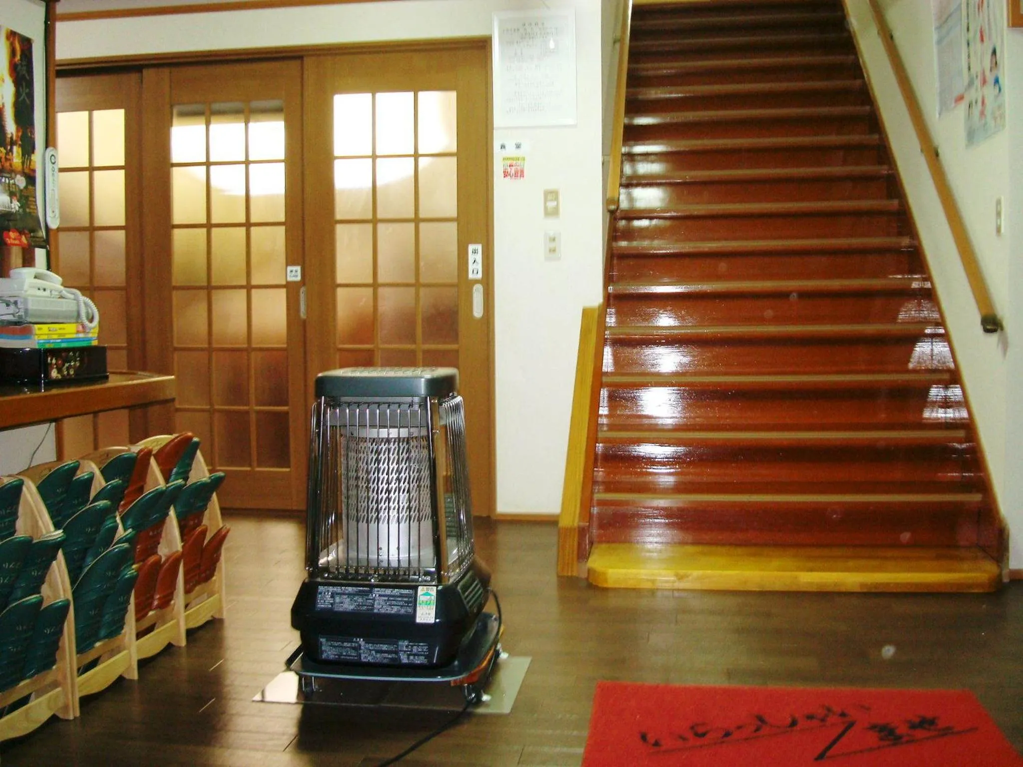 Lobby or reception in Togakushi- Kogen Minshuku Rindo