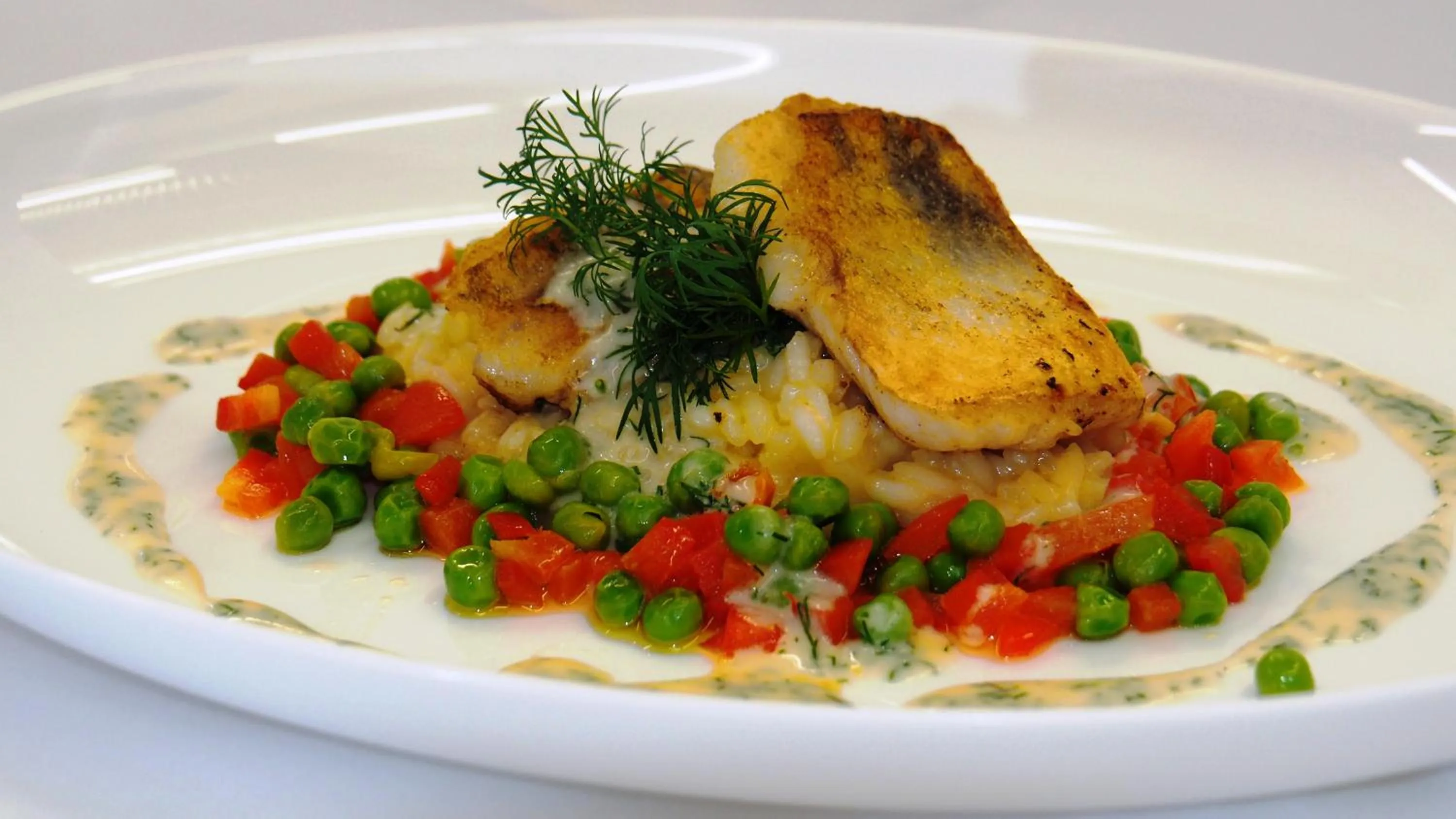 Food close-up in Hotel Schwarzenbergs Traube