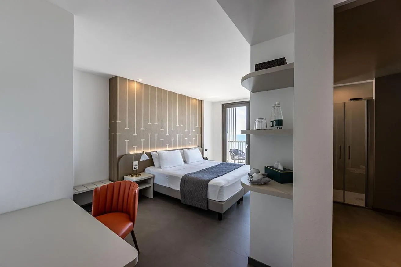 Bed in DIVA HOTEL LIGNANO - Adults Only