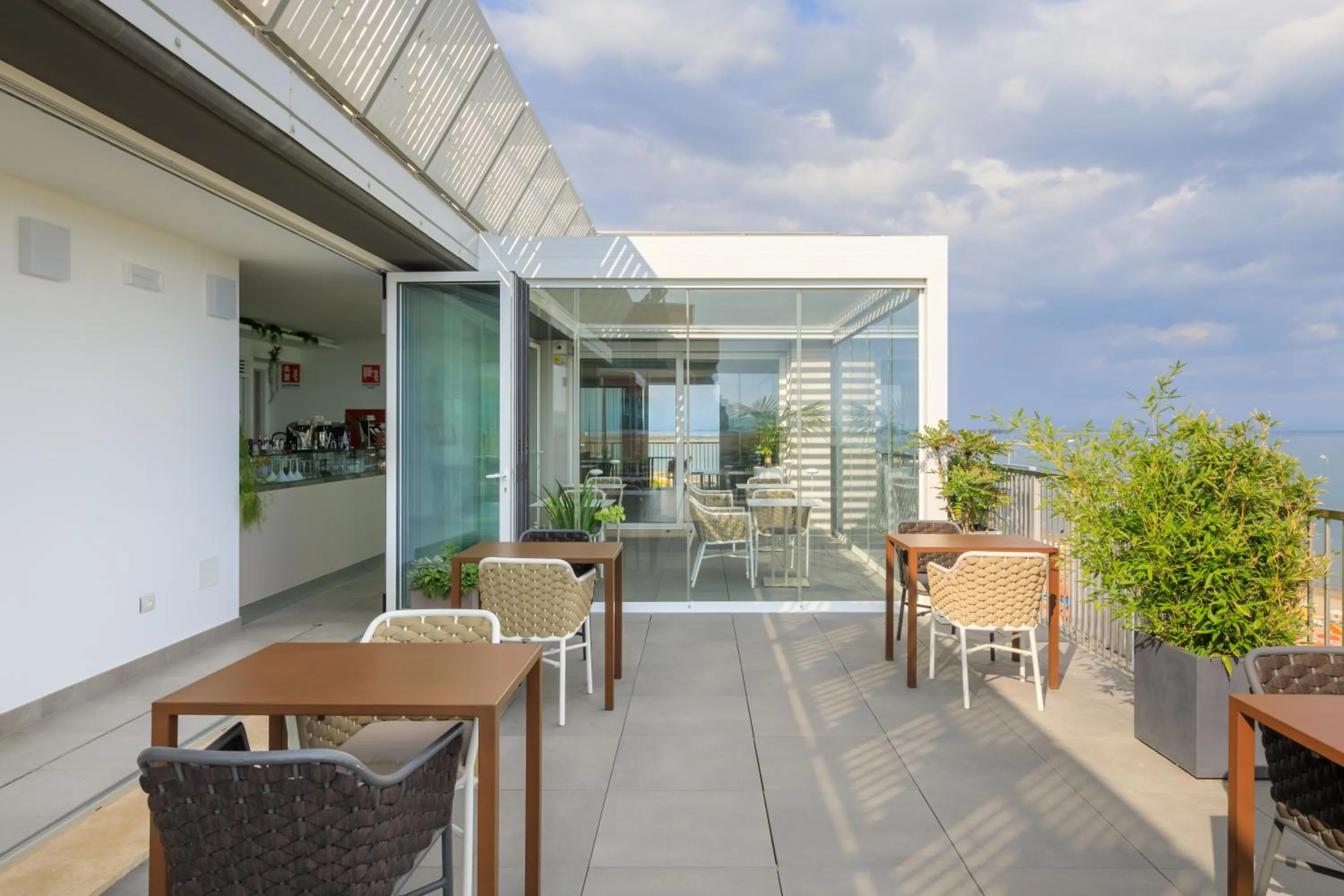 Balcony/Terrace in DIVA HOTEL LIGNANO - Adults Only