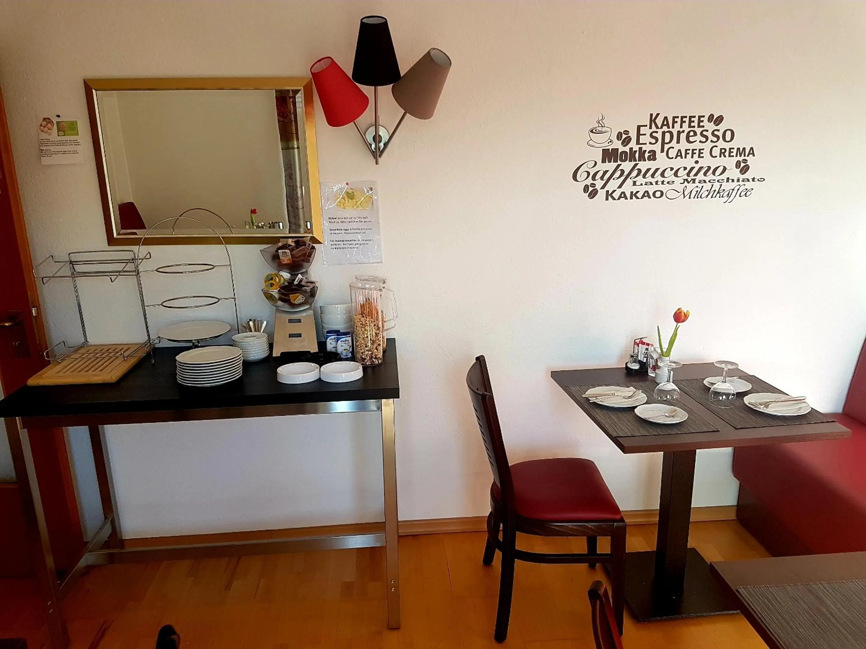 Restaurant/places to eat in Hotel Schmerkötter