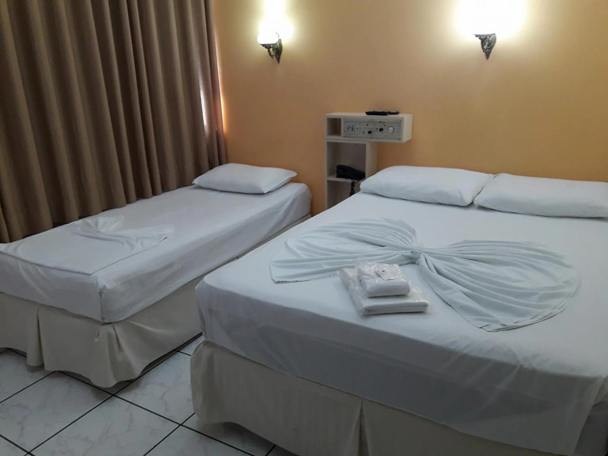 Bed in Oasis Chartouni Hotel