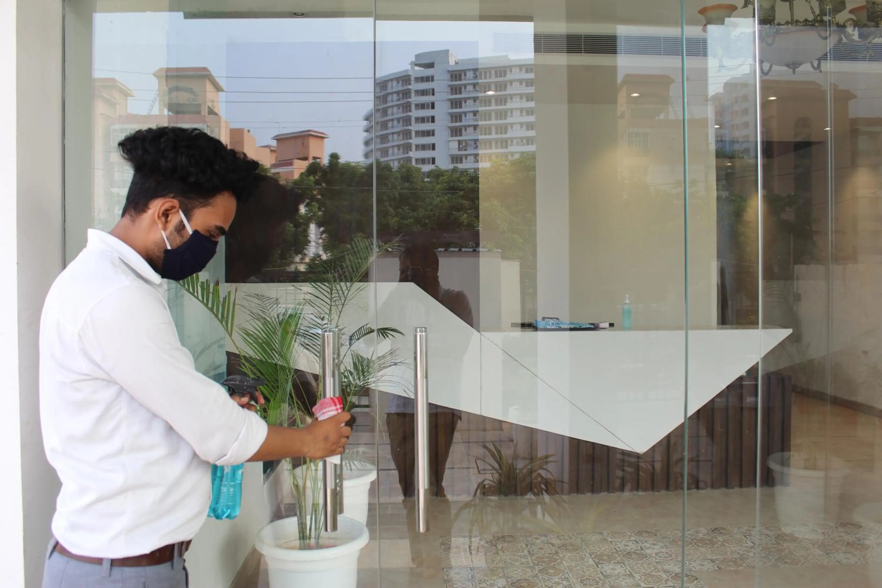 Staff in The Vrindwoods