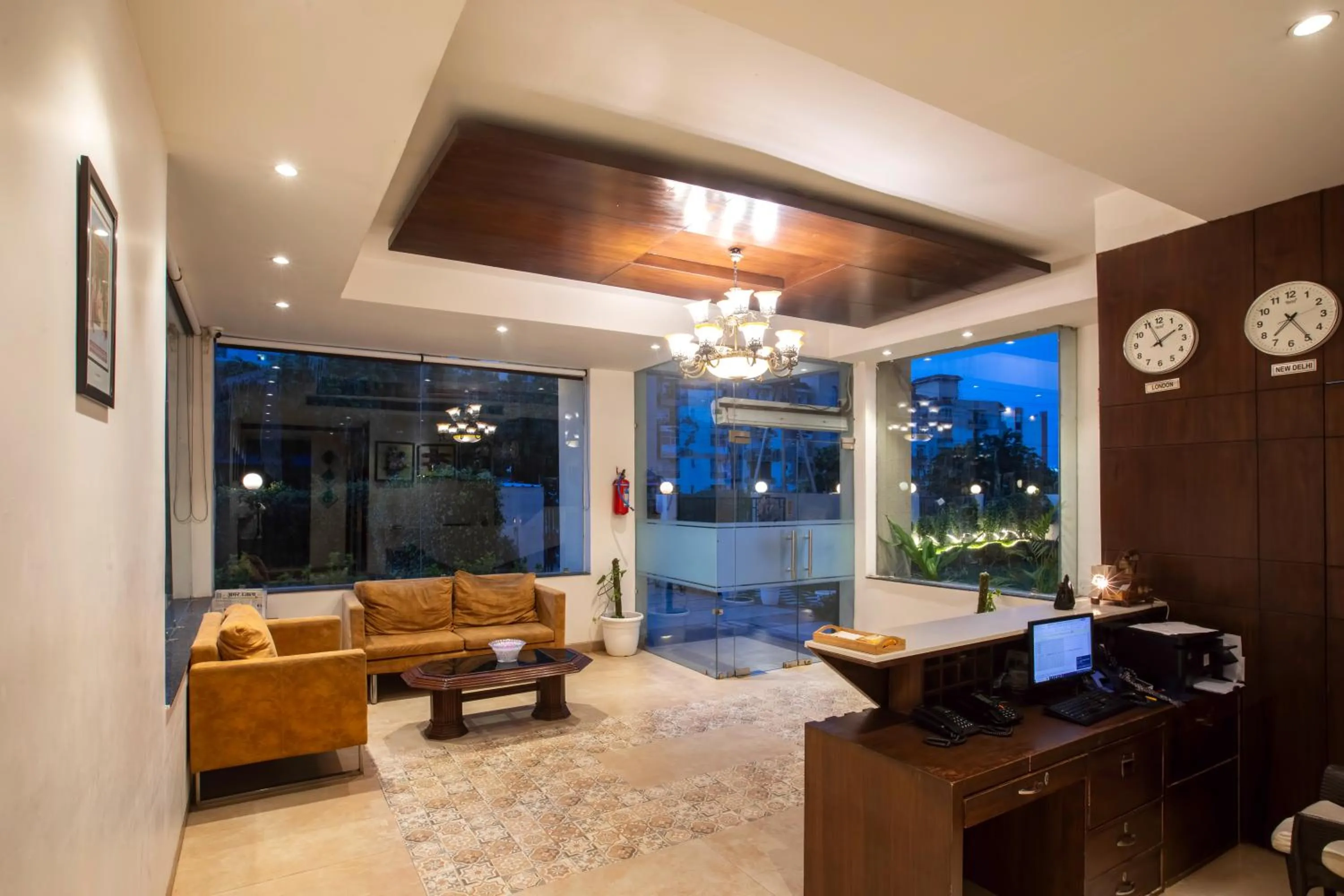 Lobby or reception in The Vrindwoods