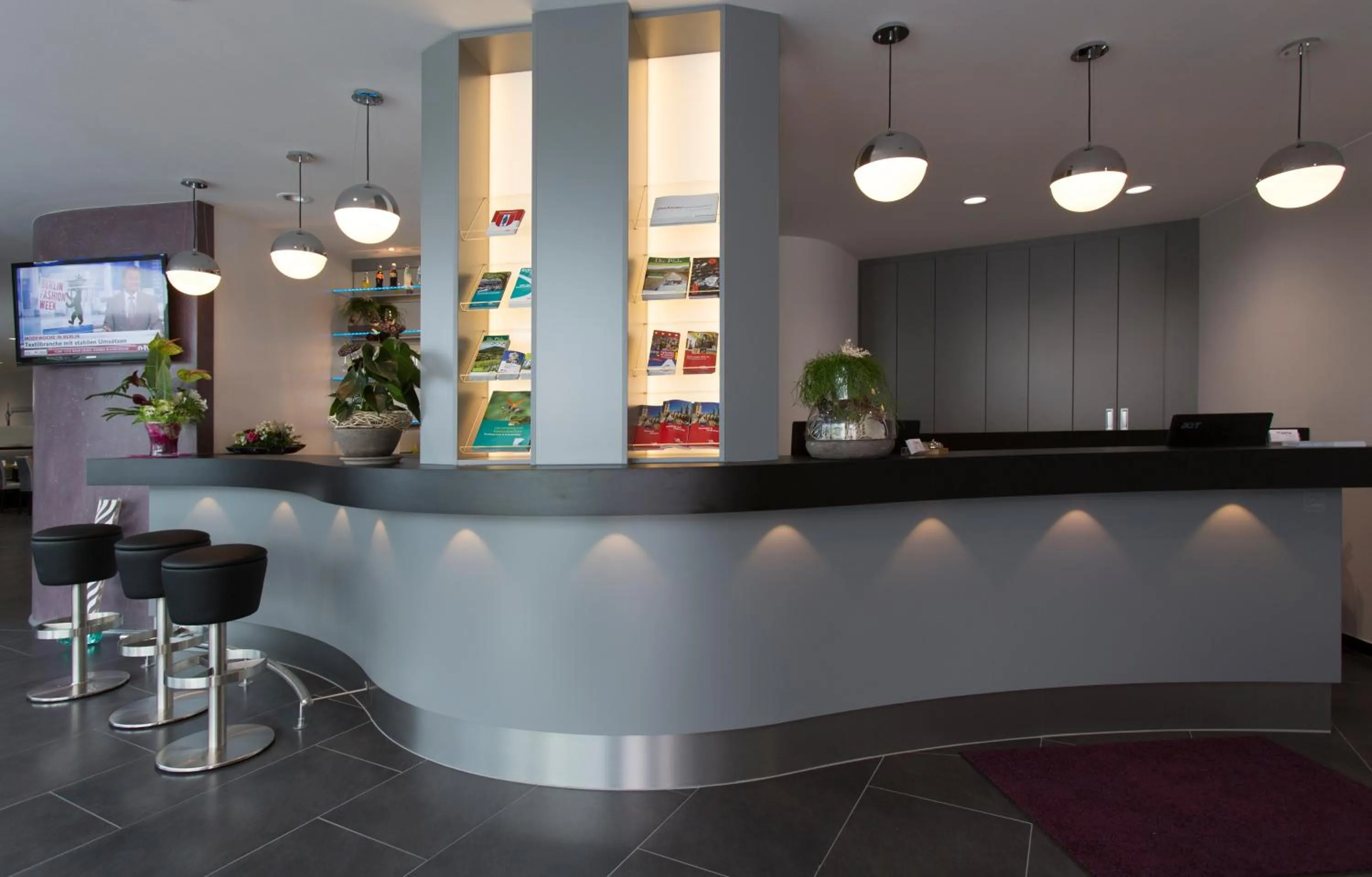 Lobby or reception in Hotel Barth