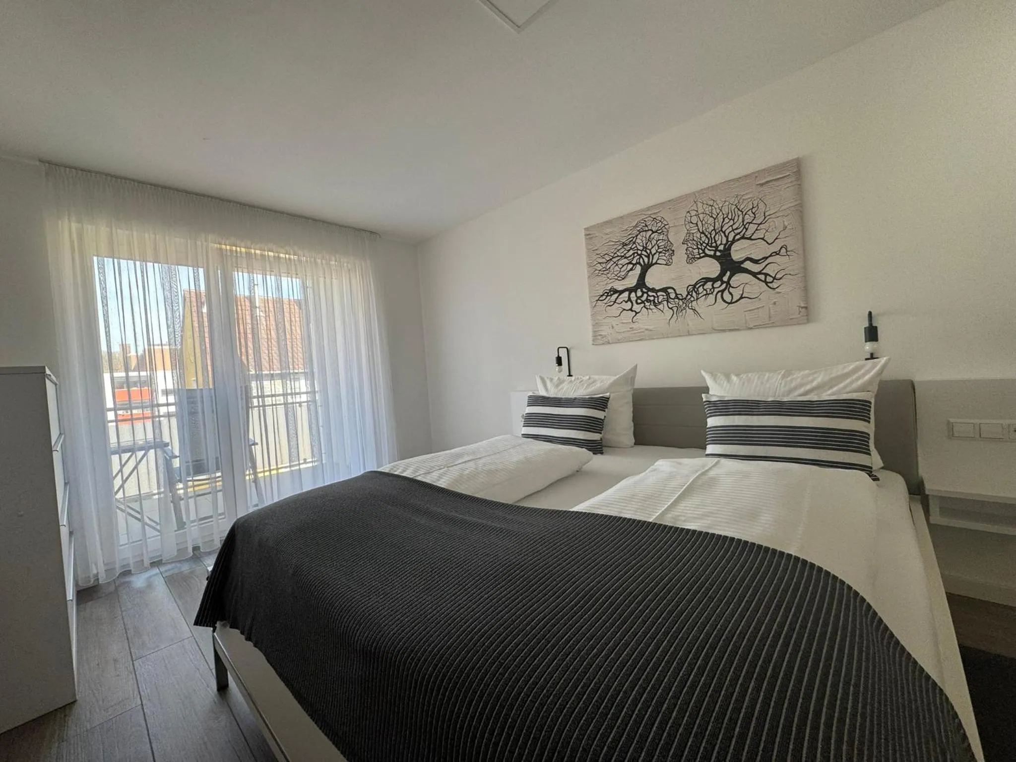 Bedroom, Bed in Hotel Barth