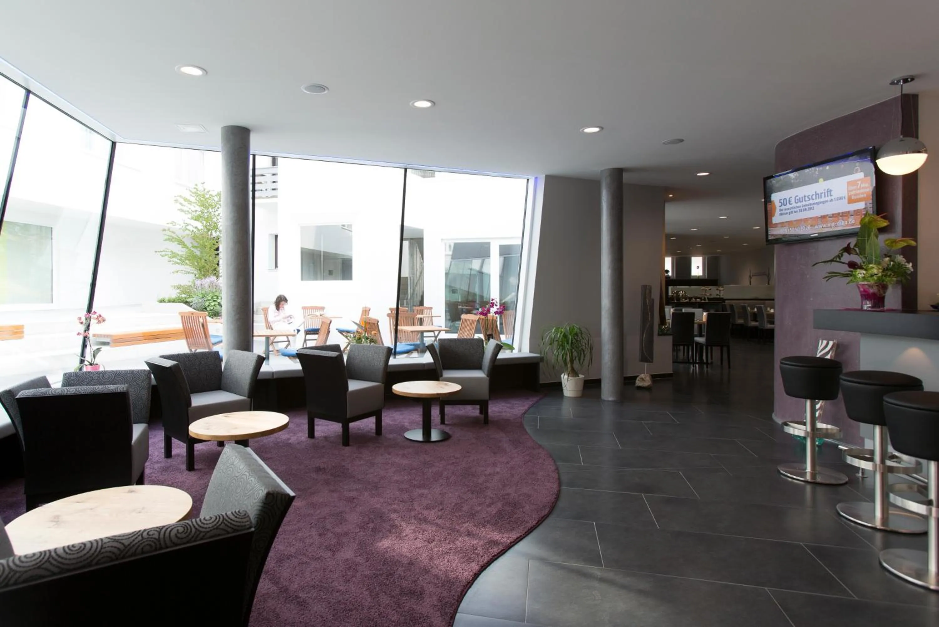 Lobby or reception in Hotel Barth
