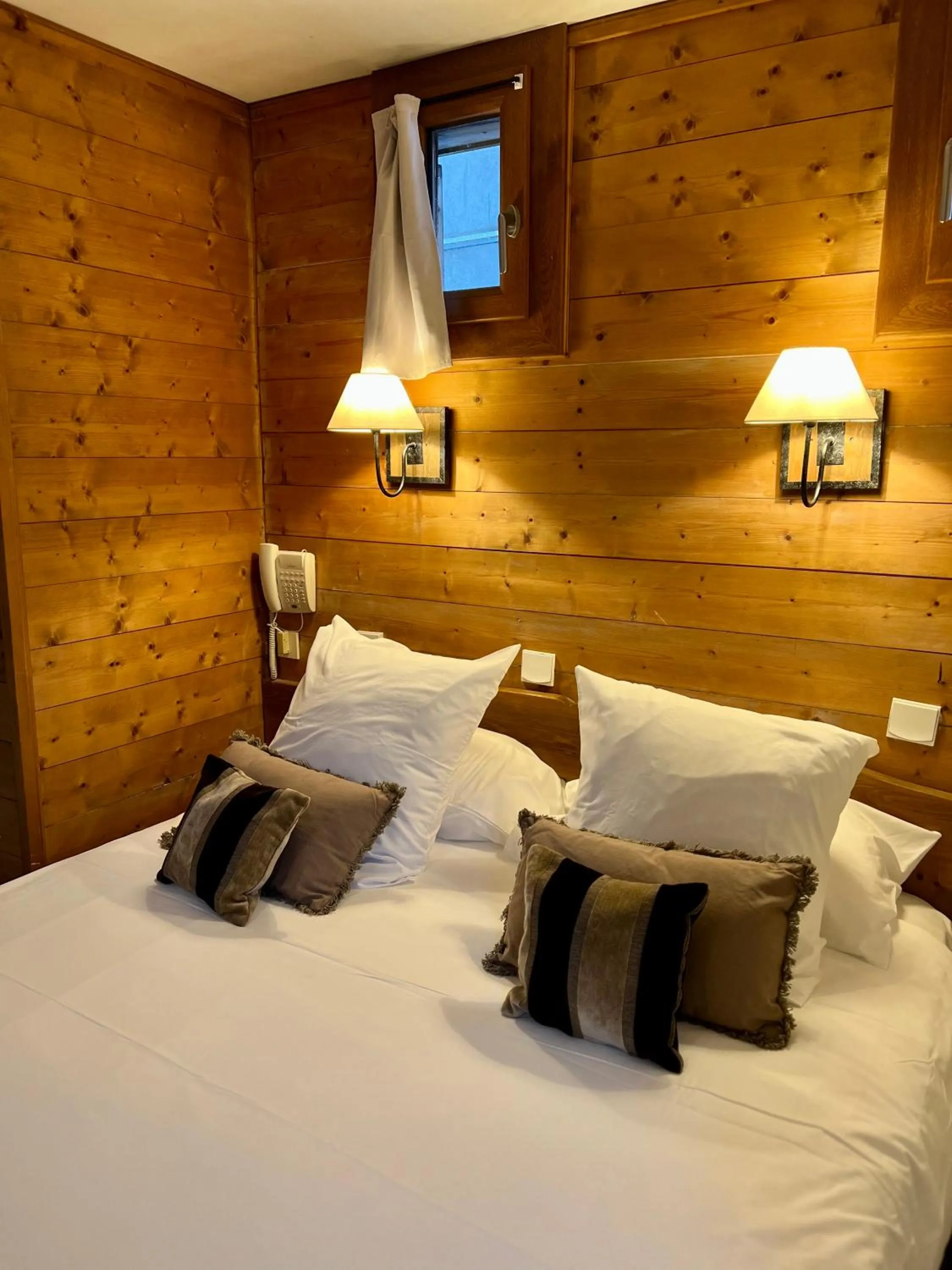 Bed in Hotel Le Christiania