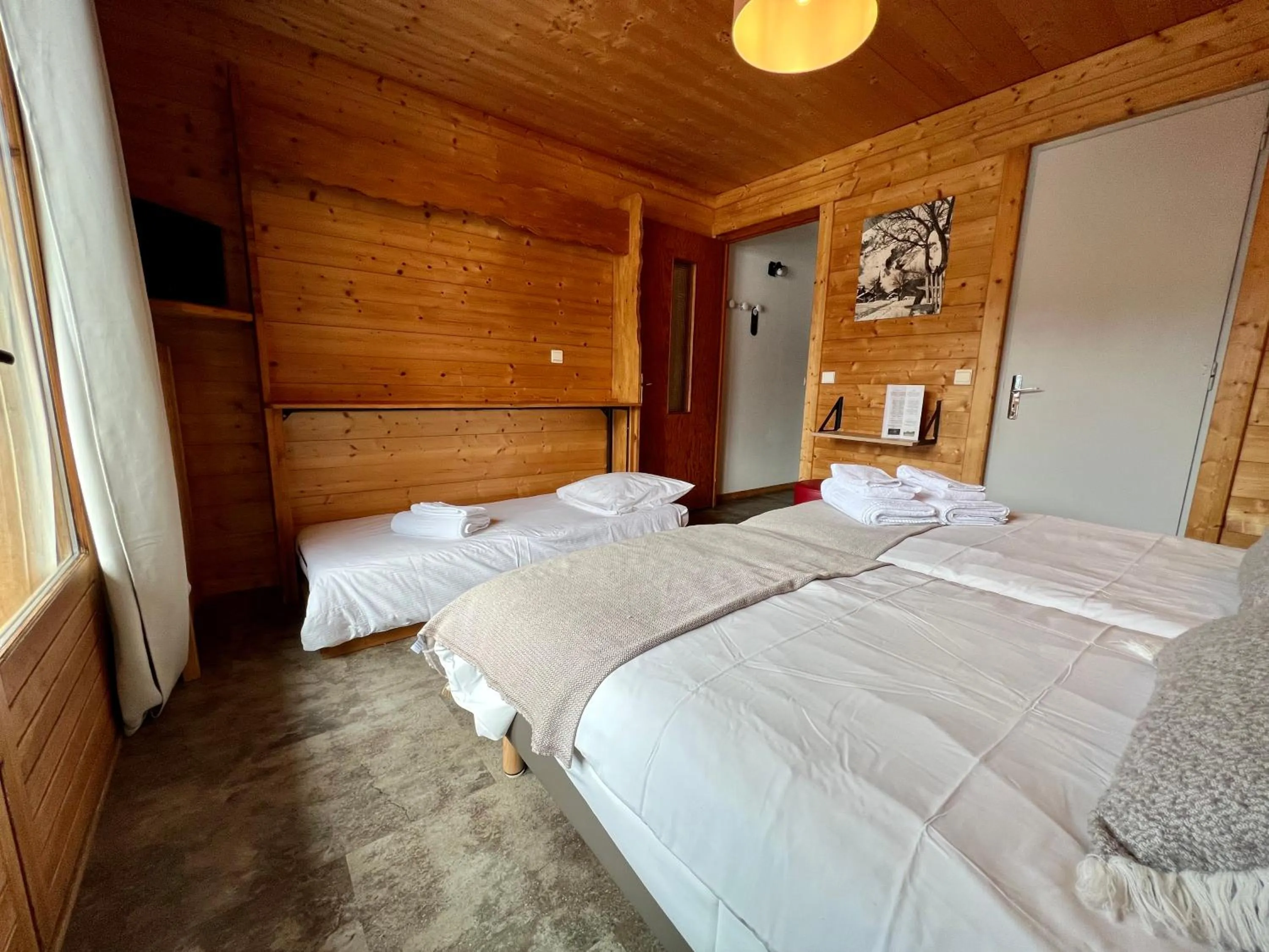 Bed in Hotel Le Christiania