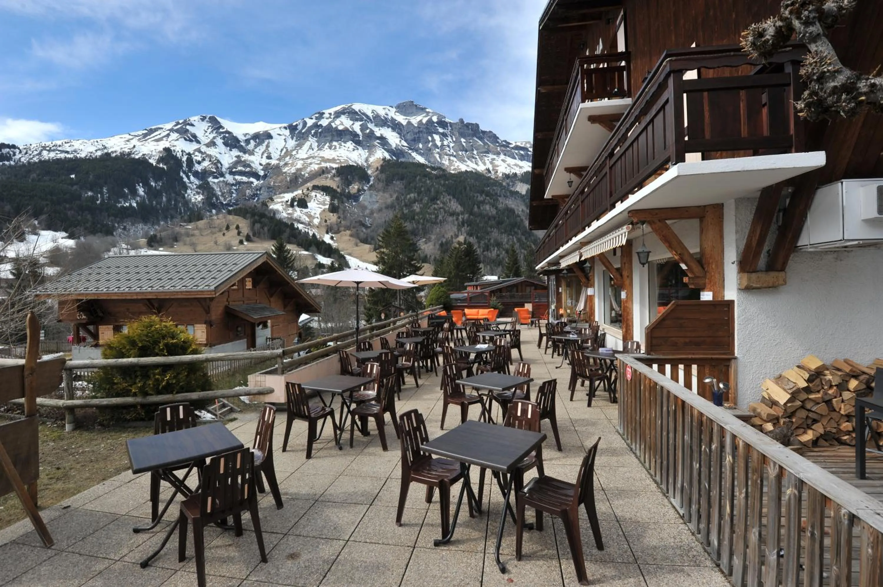 Balcony/Terrace in Hotel Le Christiania