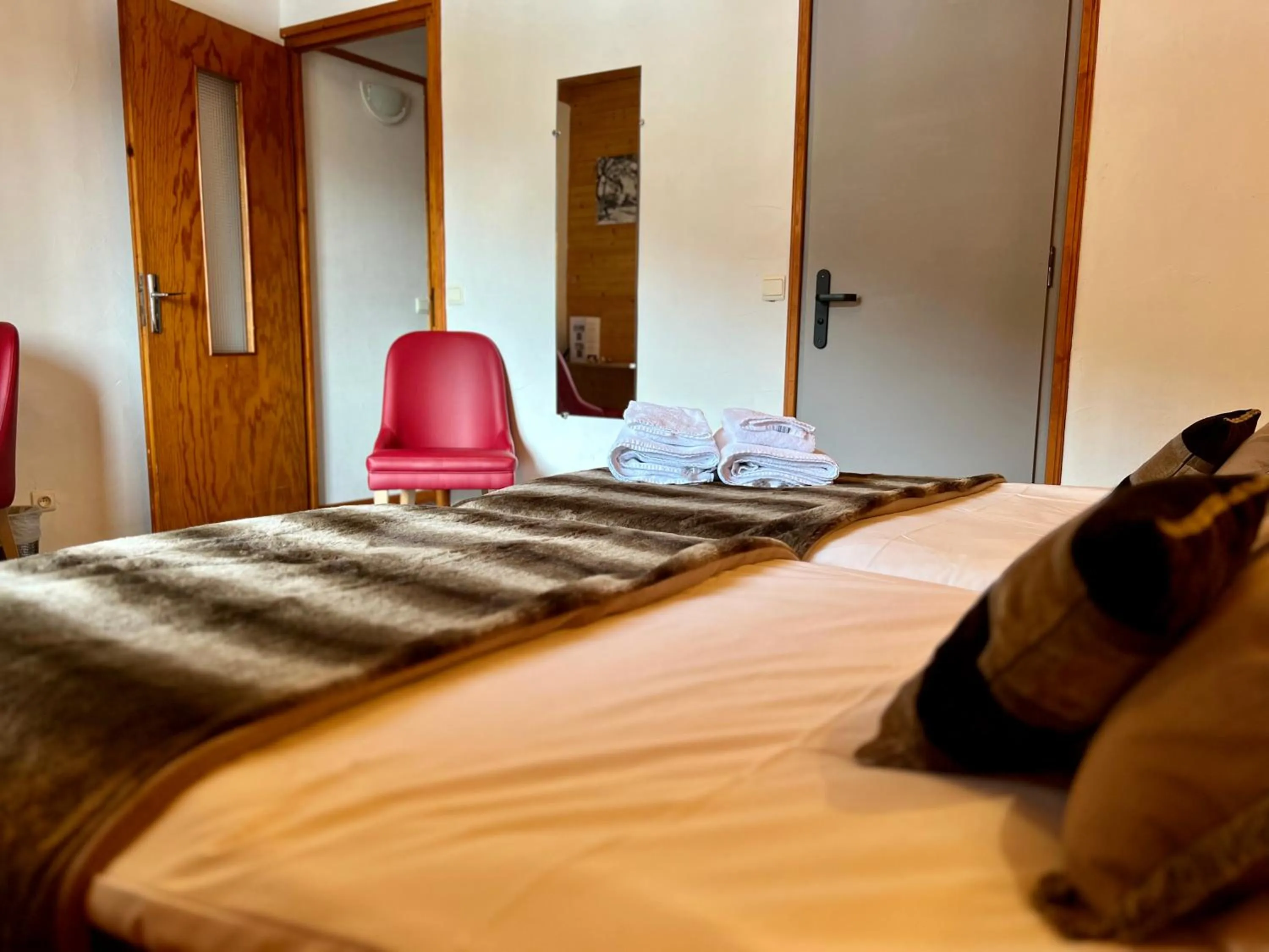 Bed in Hotel Le Christiania