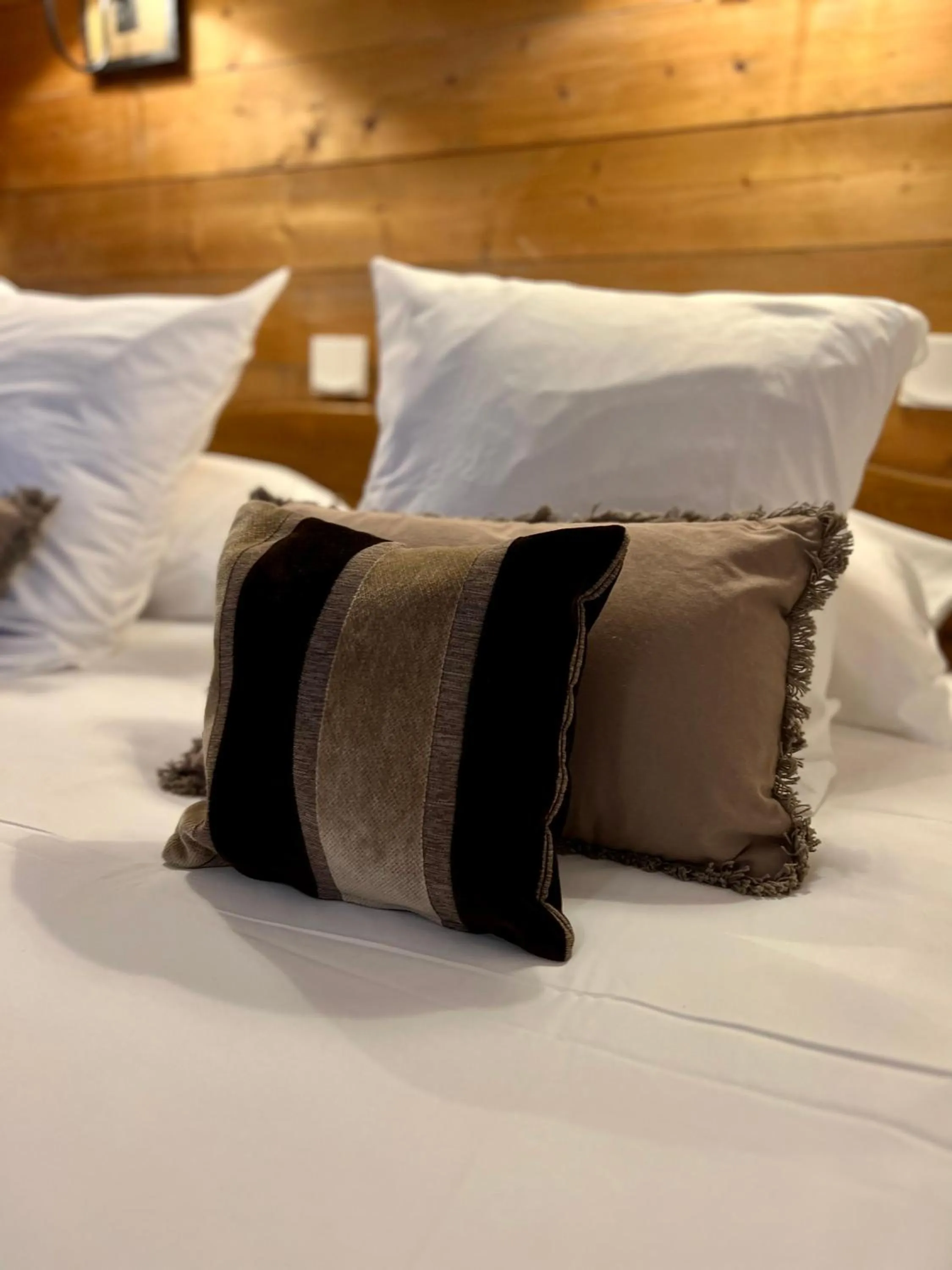 Bed in Hotel Le Christiania