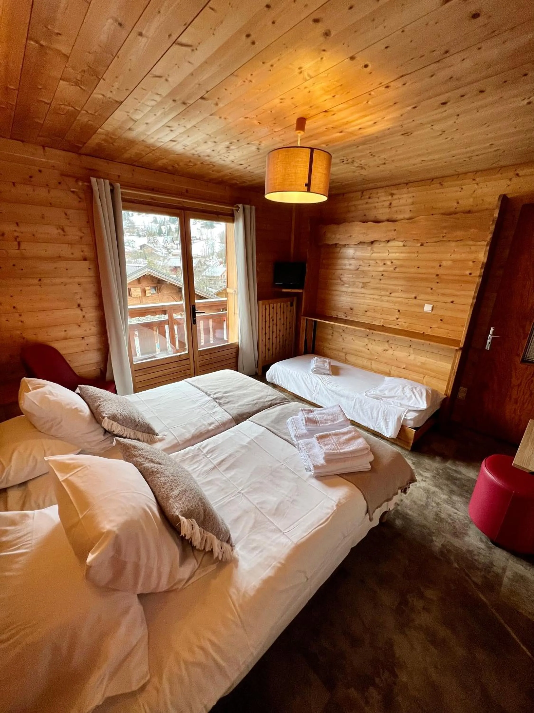 Bed in Hotel Le Christiania