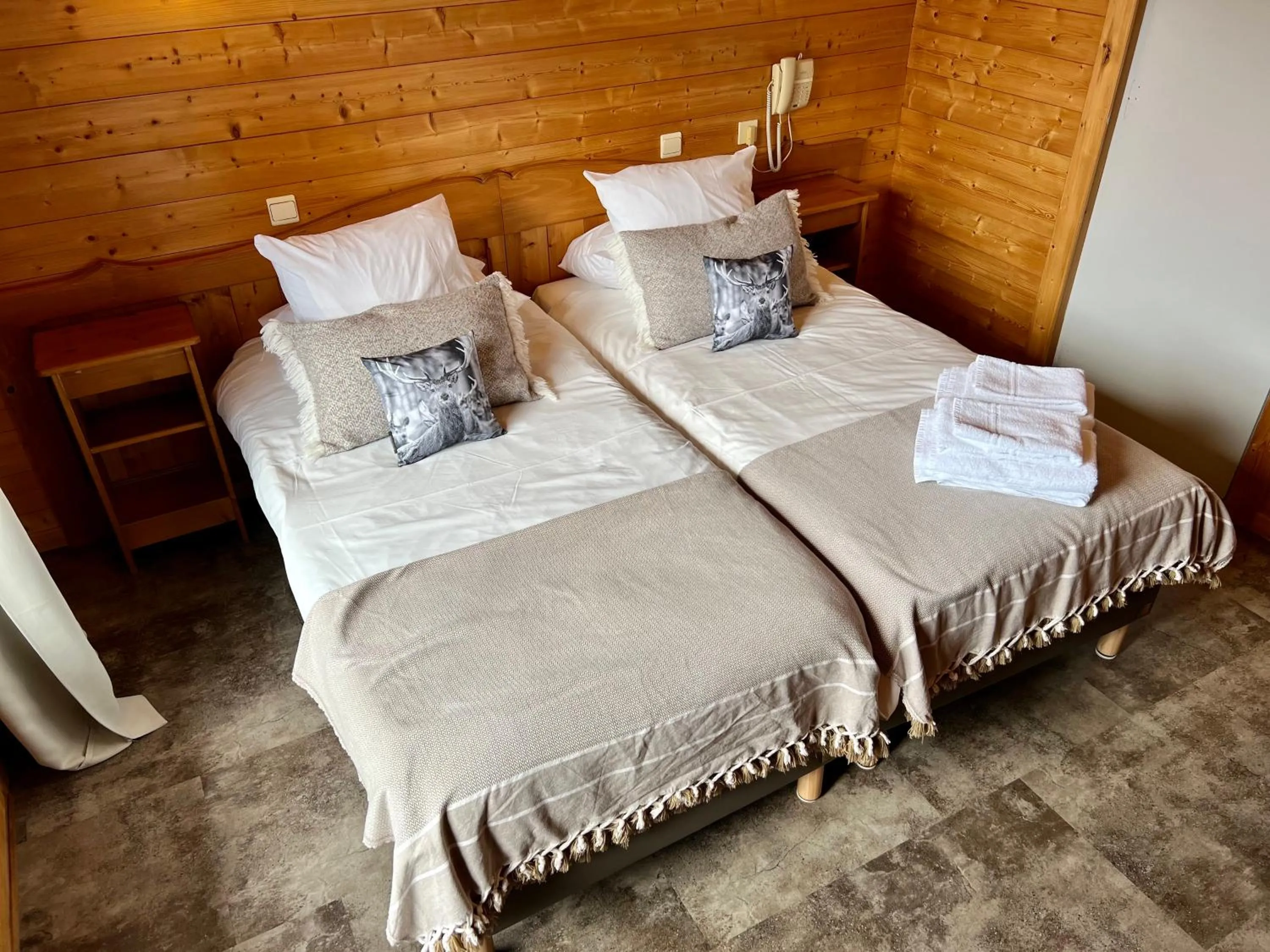 Bed in Hotel Le Christiania