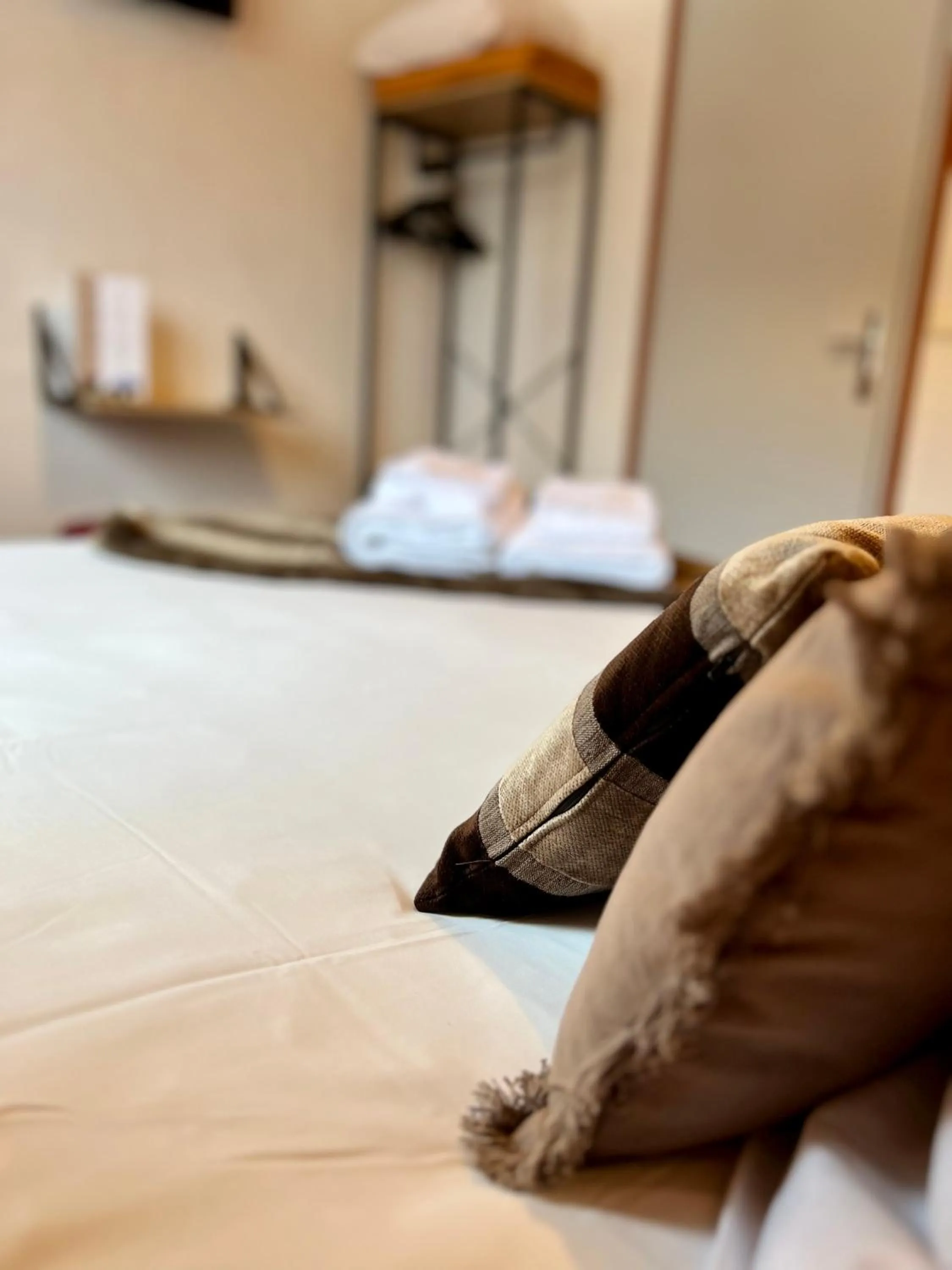 Bed in Hotel Le Christiania