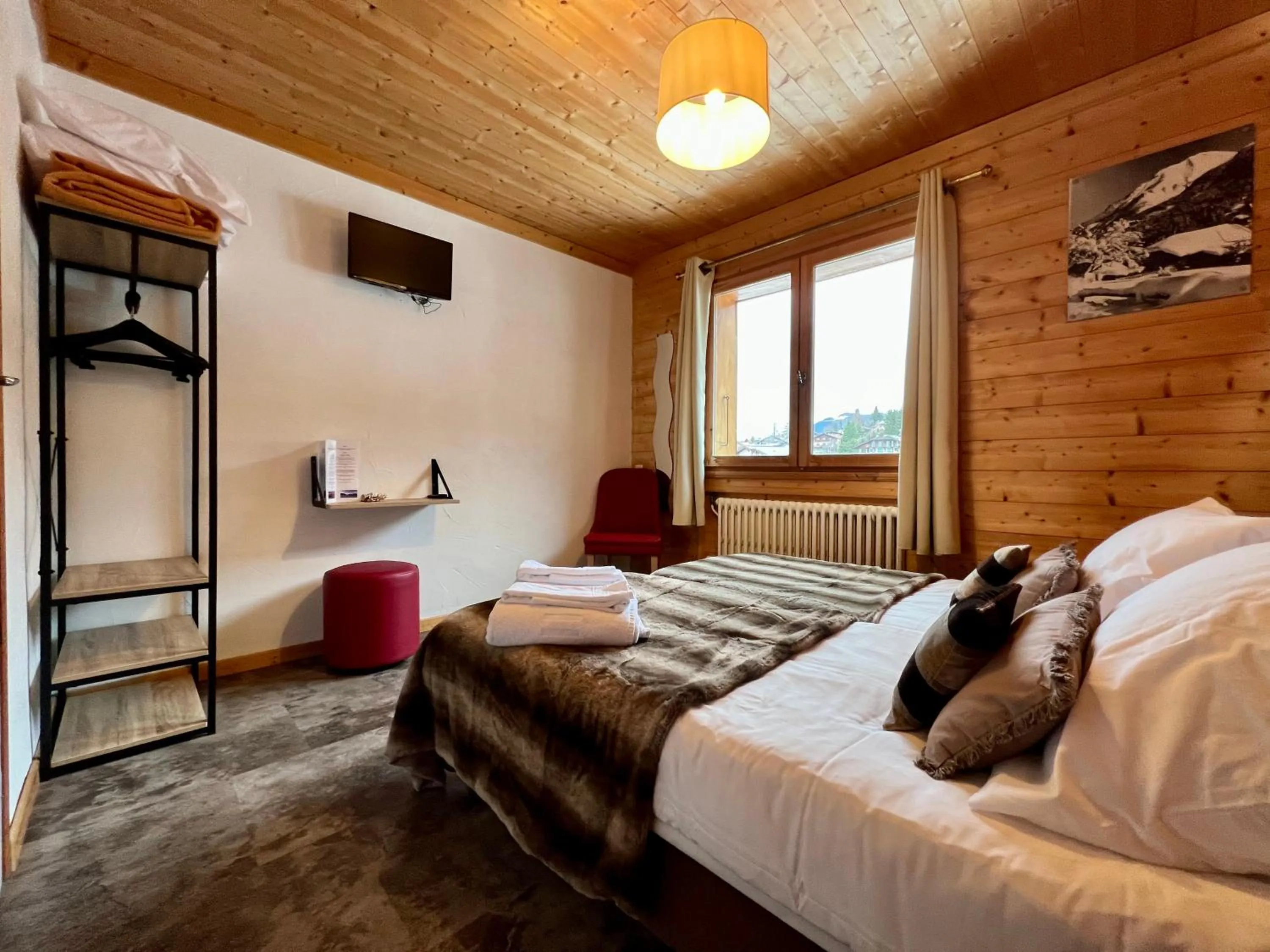 Bed in Hotel Le Christiania