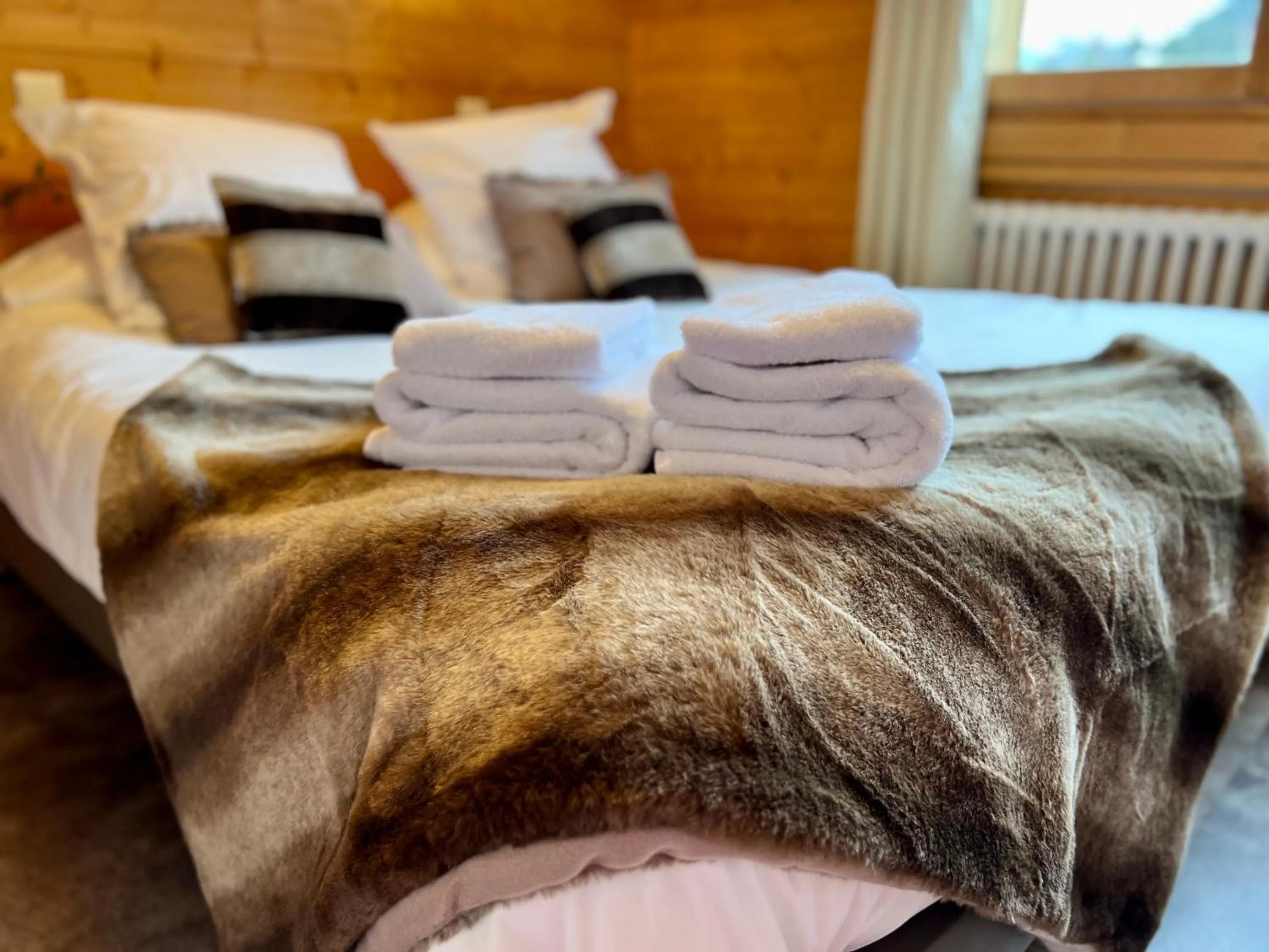 Bed in Hotel Le Christiania