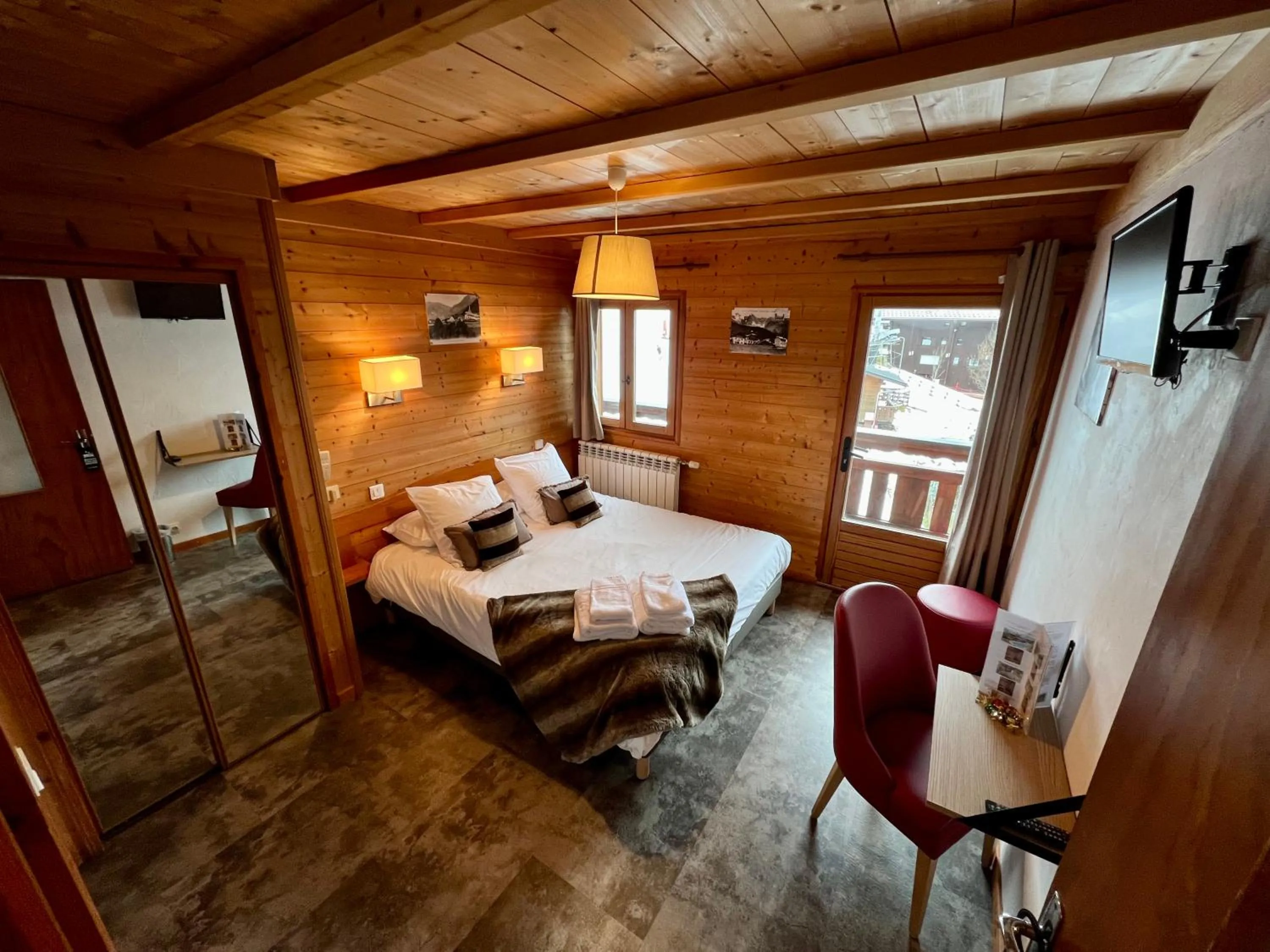 Bed in Hotel Le Christiania