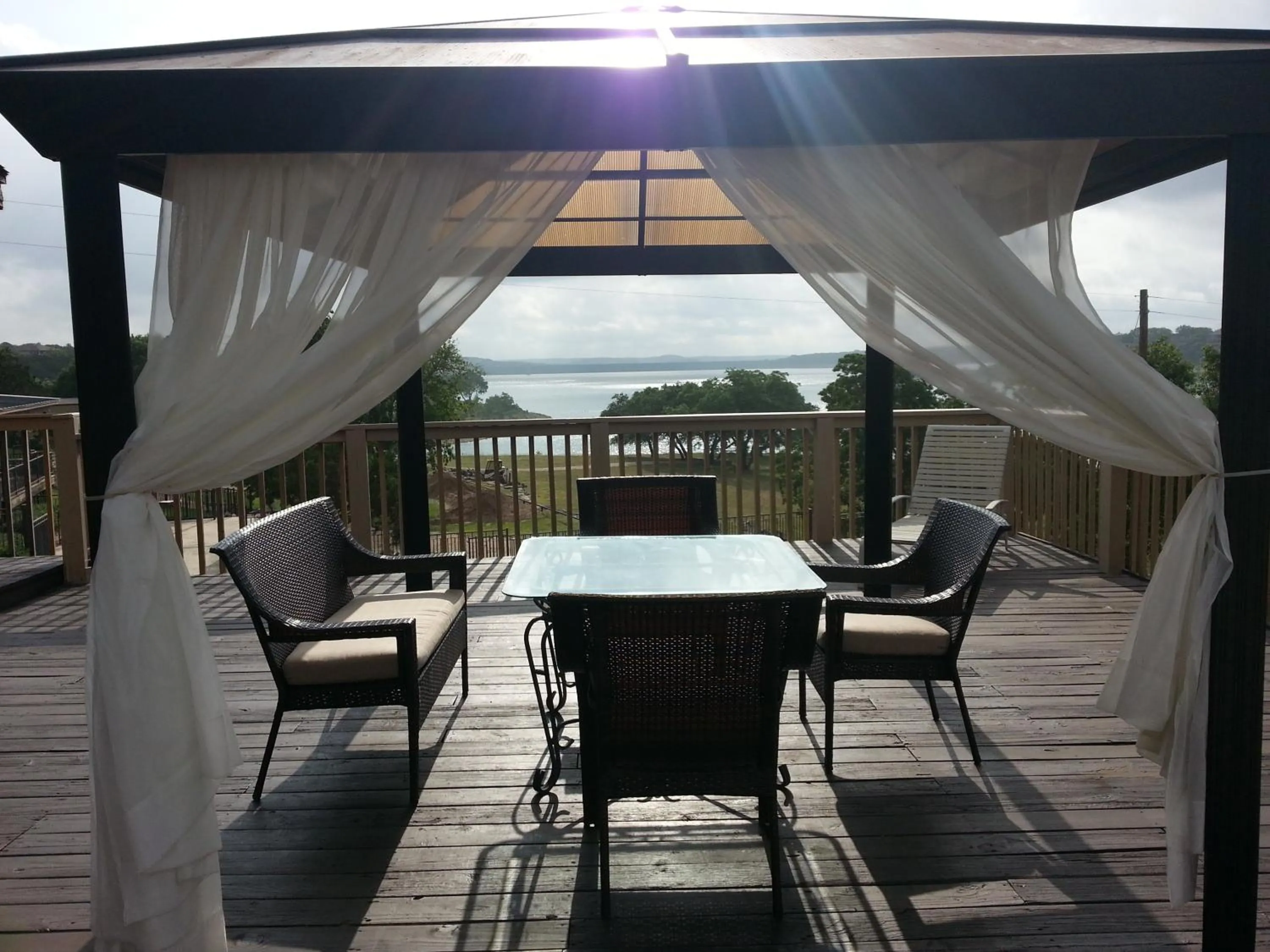 Balcony/Terrace in Lodge At Turkey Cove
