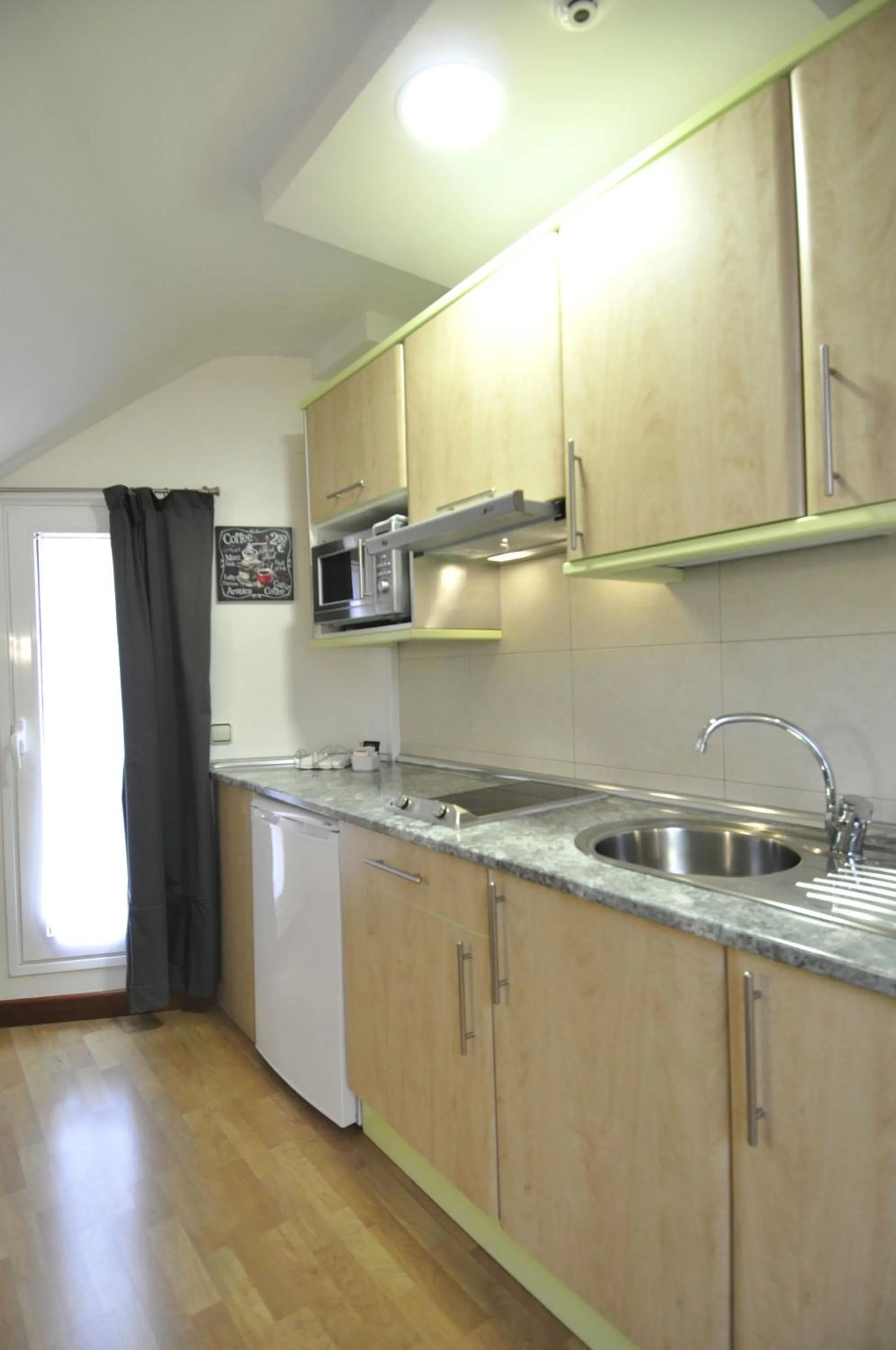 Kitchen or kitchenette in Hotel Apartamentos Aralso