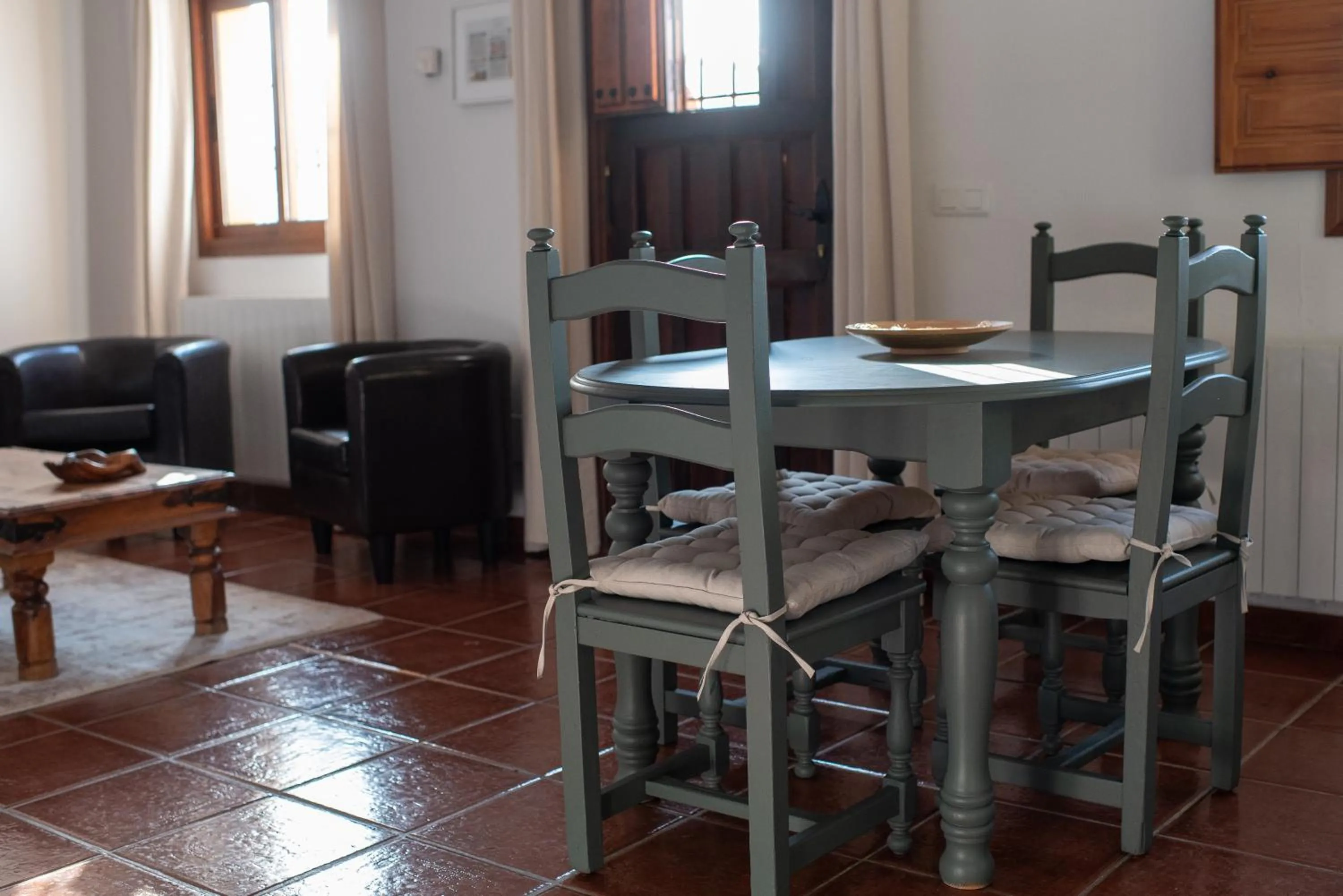 Seating area in La Granja de Antonio
