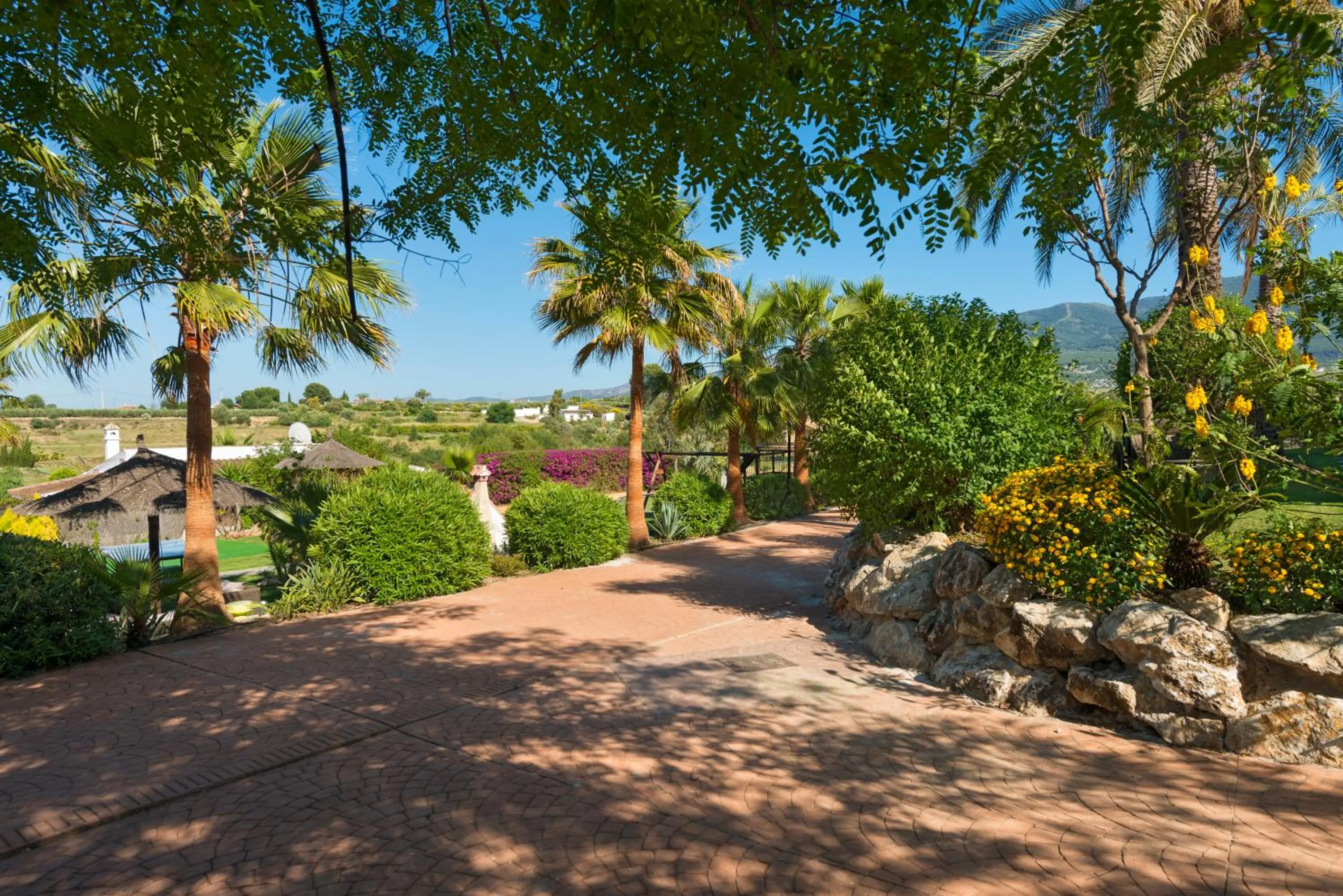 Garden in La Granja de Antonio