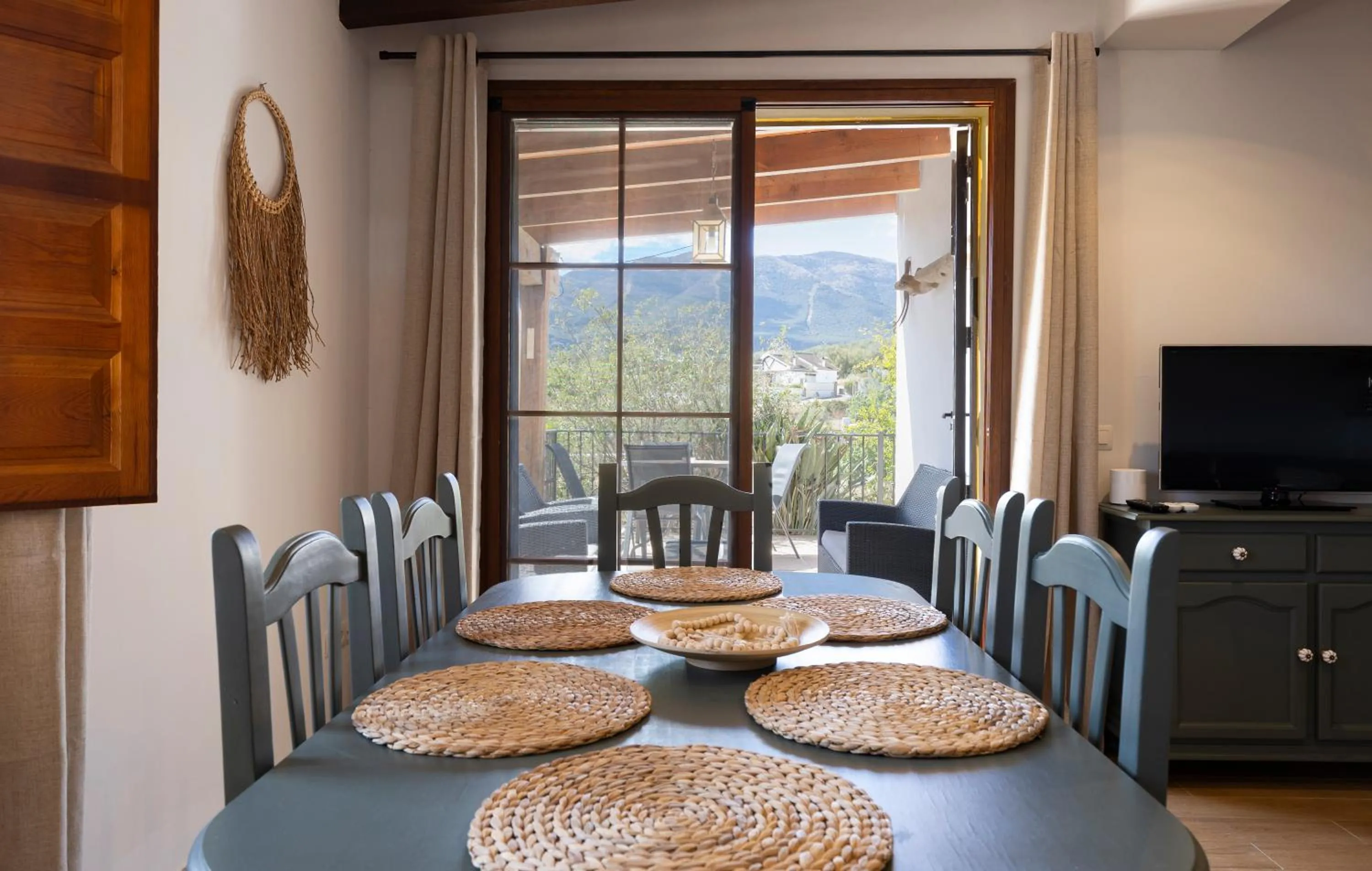 Dining area in La Granja de Antonio