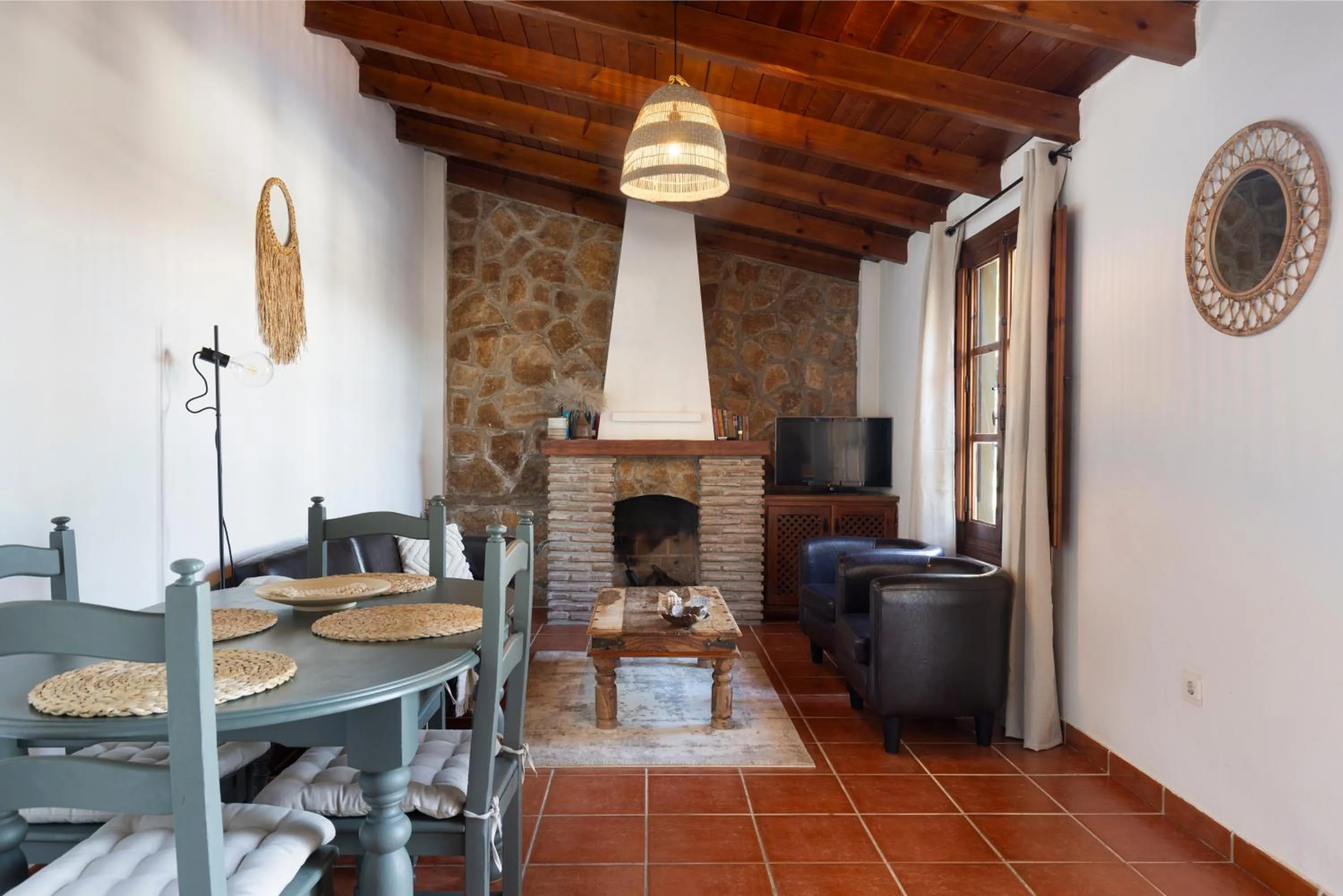Living room in La Granja de Antonio