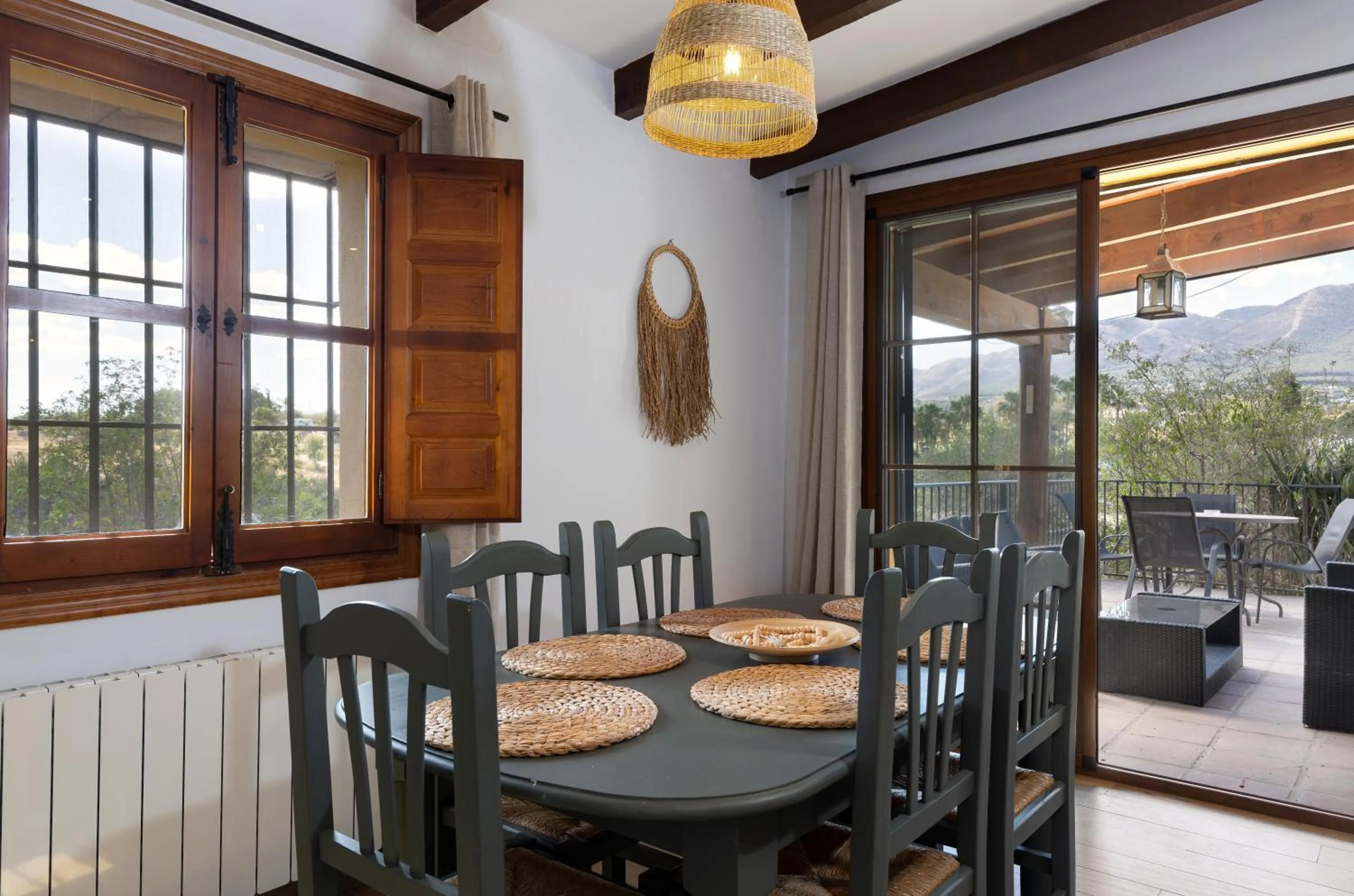 Dining area in La Granja de Antonio