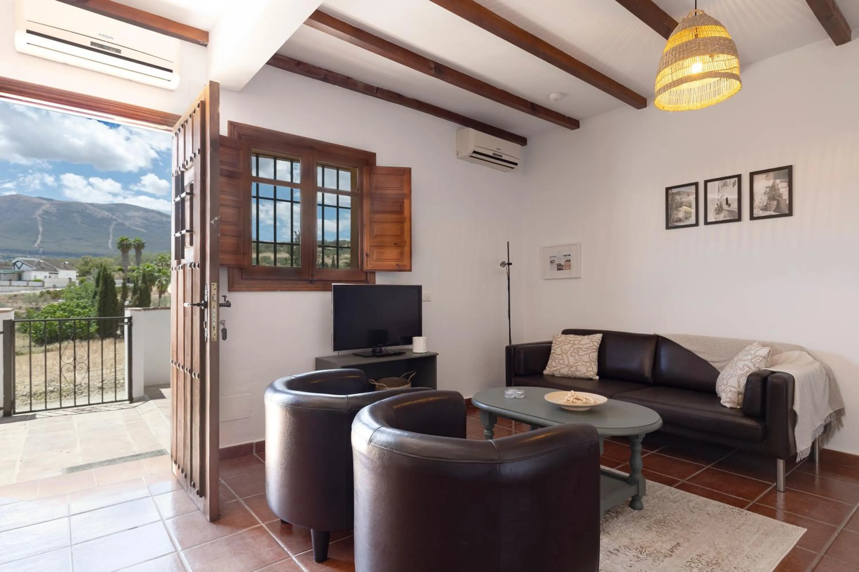 Seating area in La Granja de Antonio