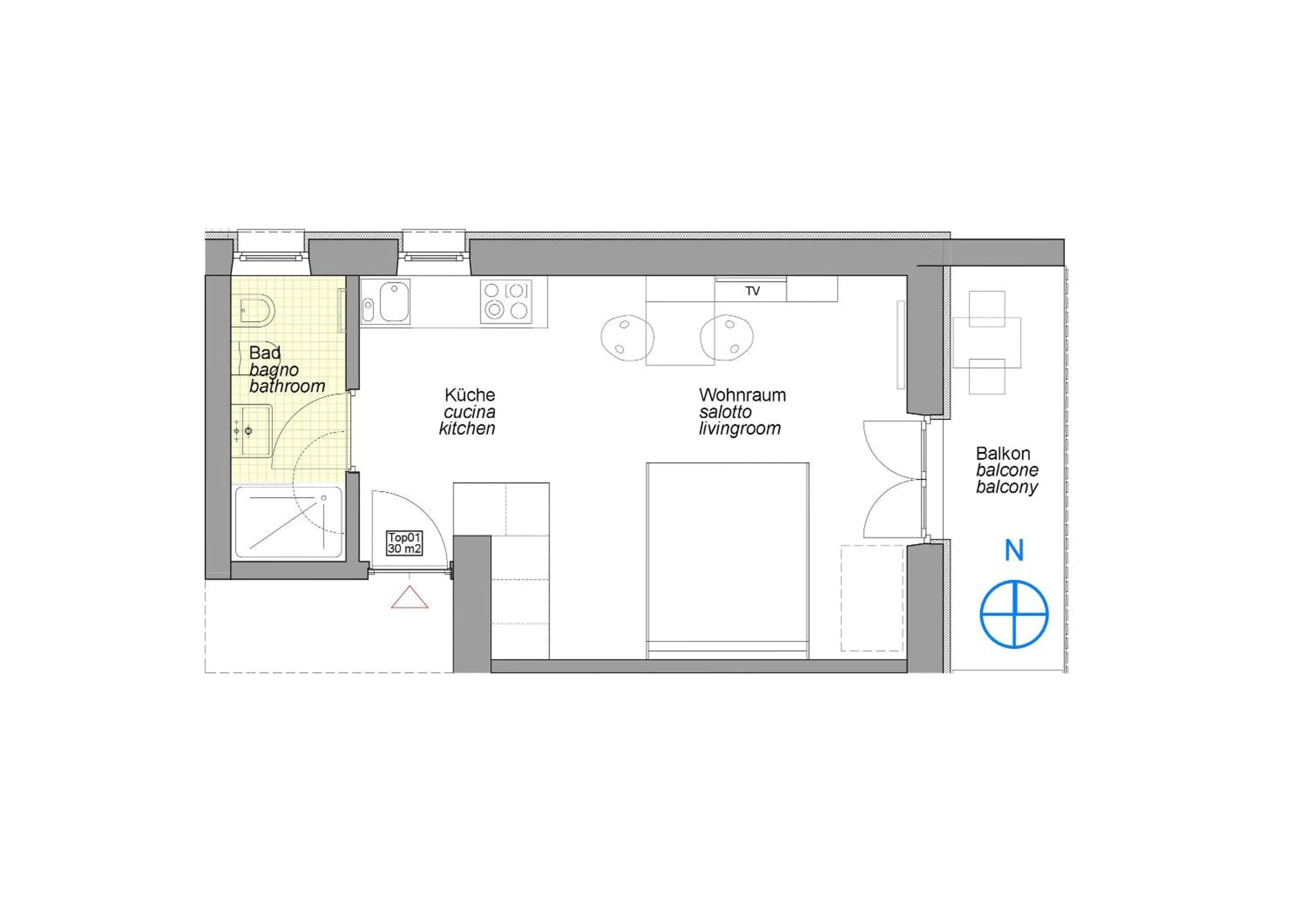 Hus Appartement - Nr. 1