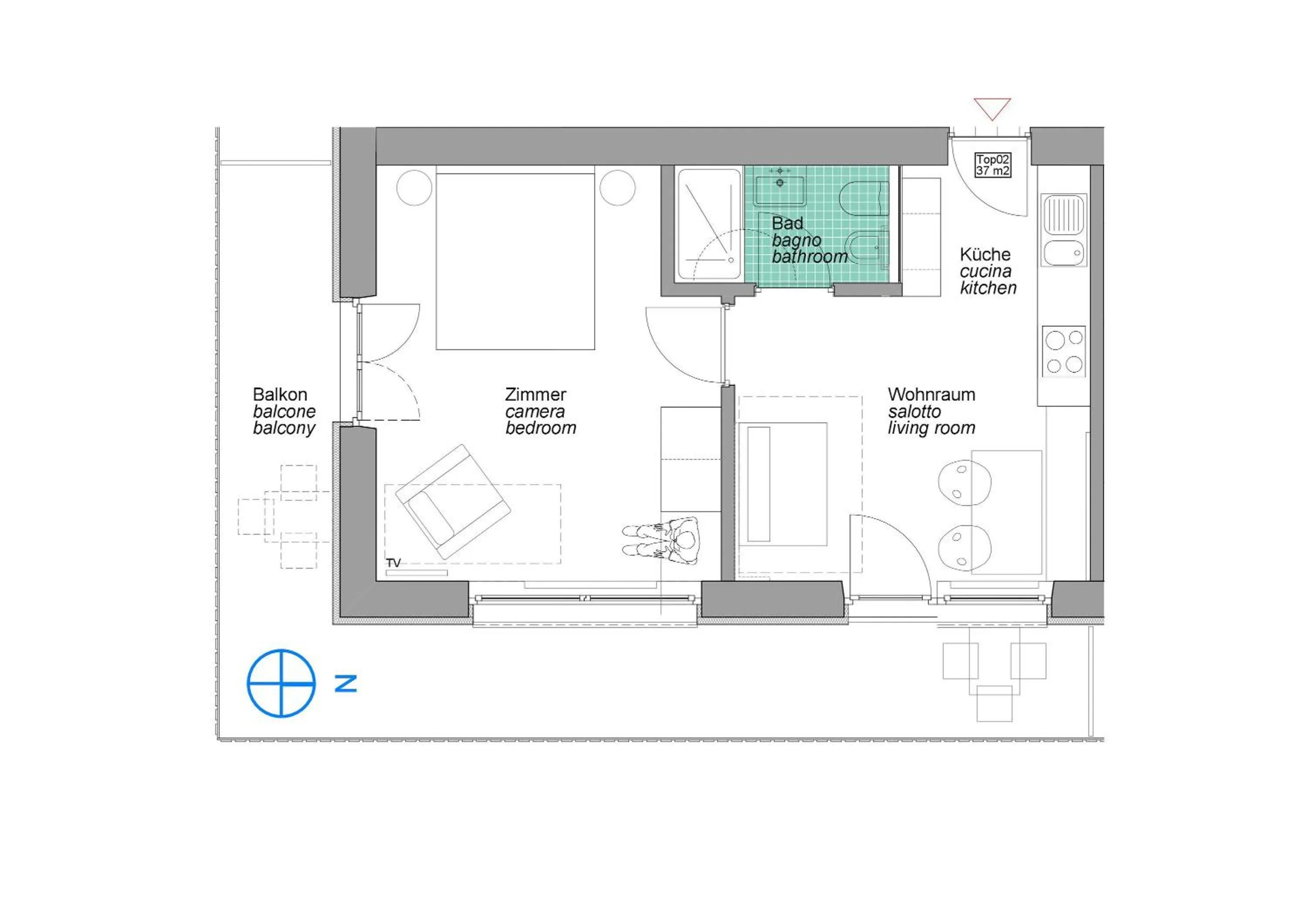 Hus Appartement - Nr. 2