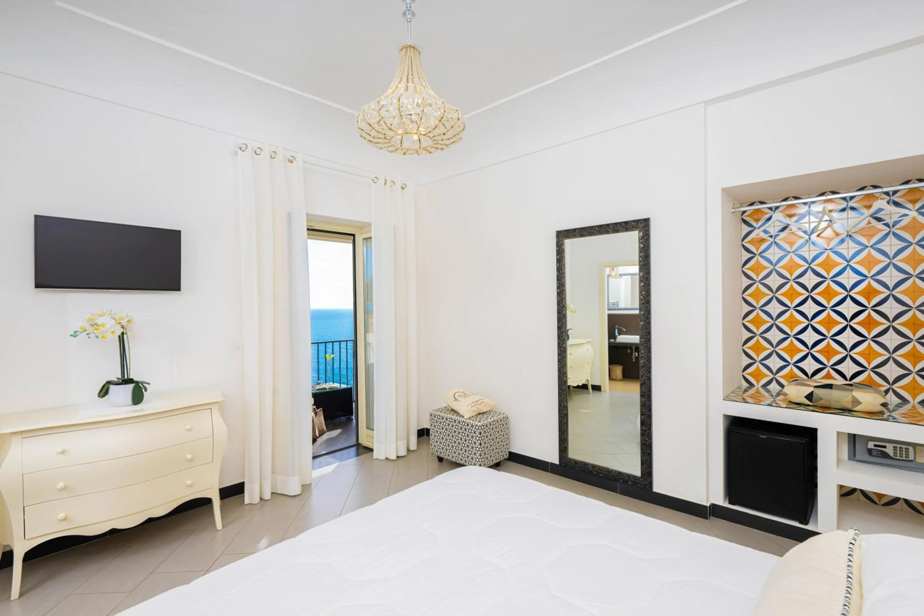 Bed in Villa Gianlica