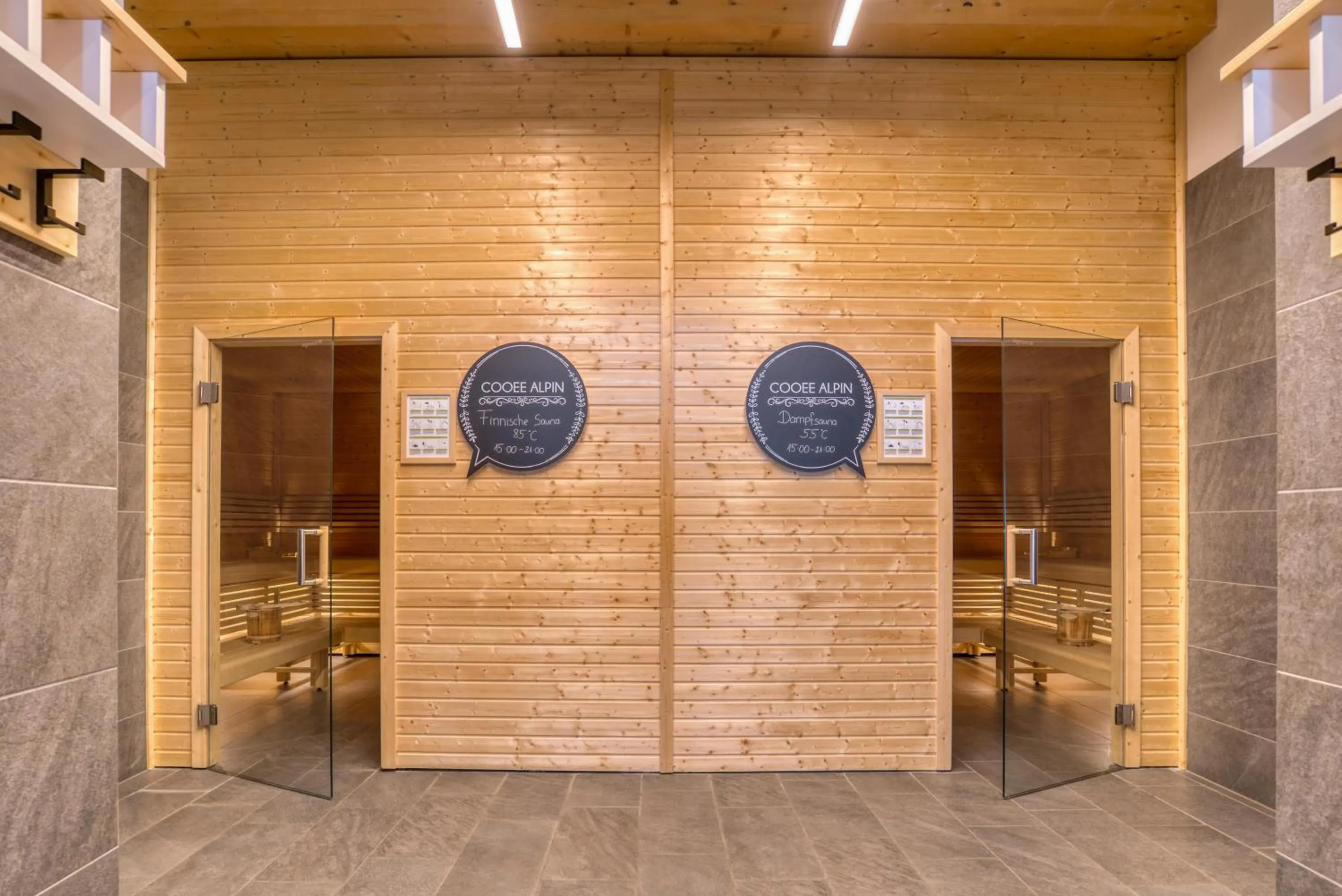 Sauna in COOEE alpin Hotel Bad Kleinkirchheim