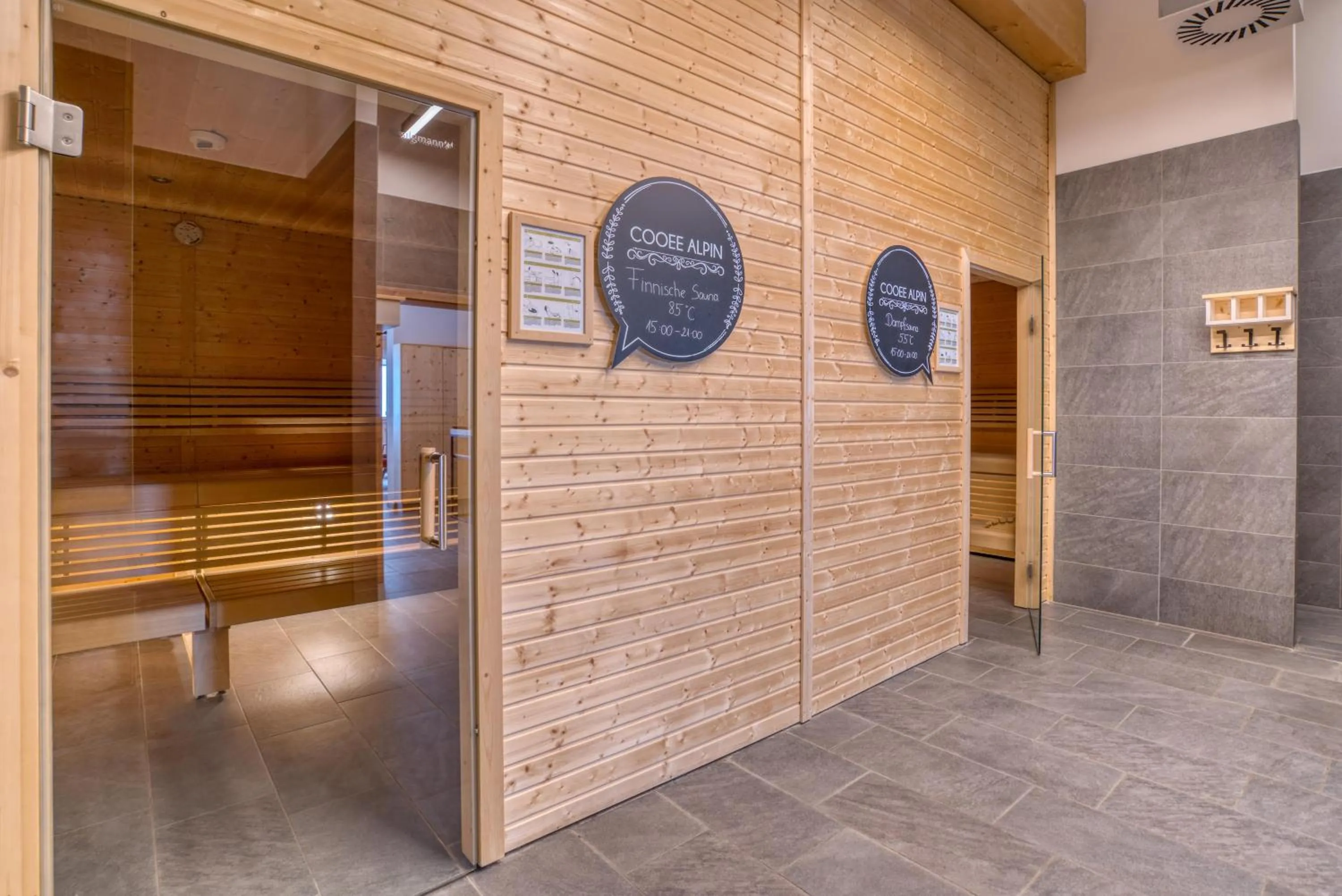 Sauna in COOEE alpin Hotel Bad Kleinkirchheim