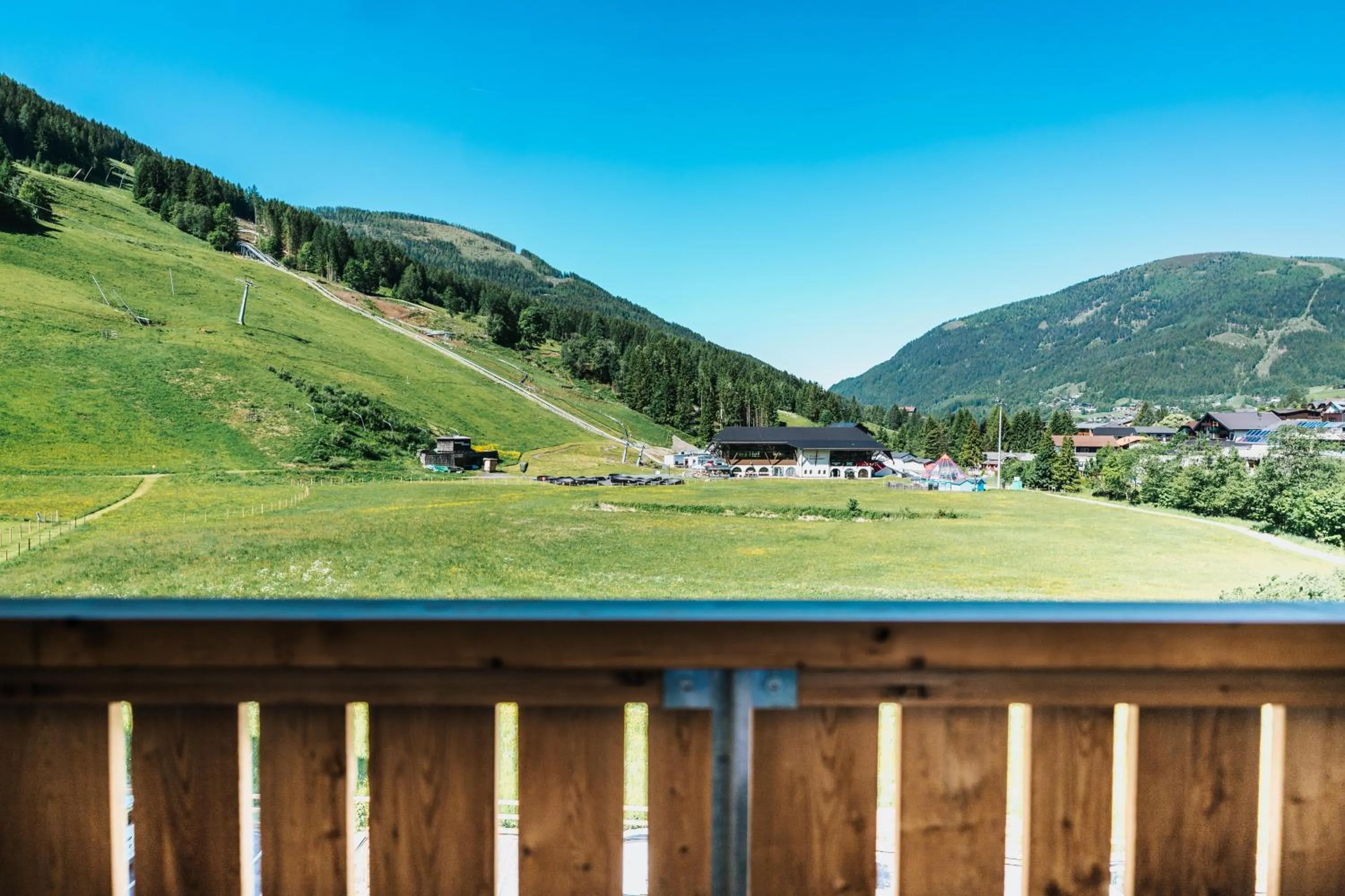 Balcony/Terrace in COOEE alpin Hotel Bad Kleinkirchheim