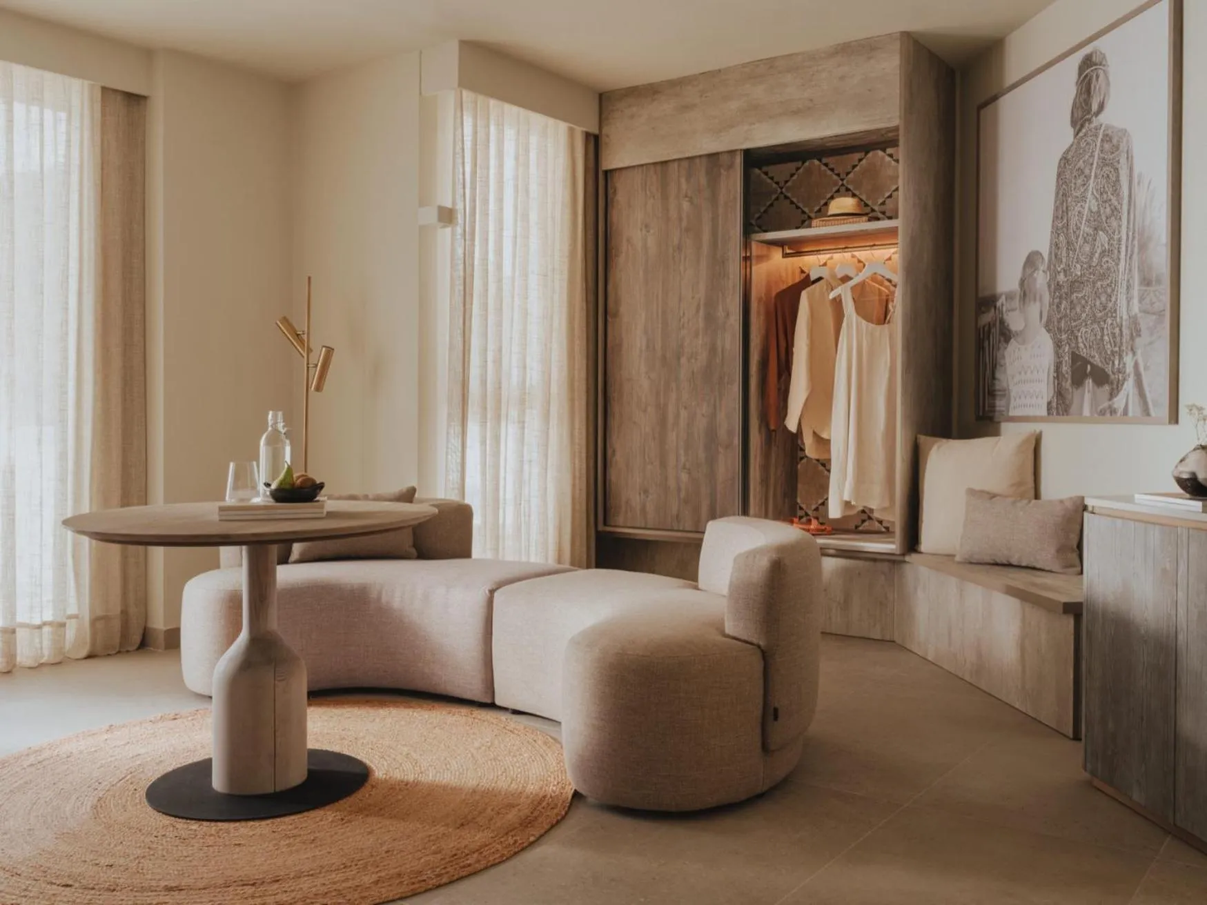 Living room in Hyde Hotel Ibiza Beach Resort by ACCOR