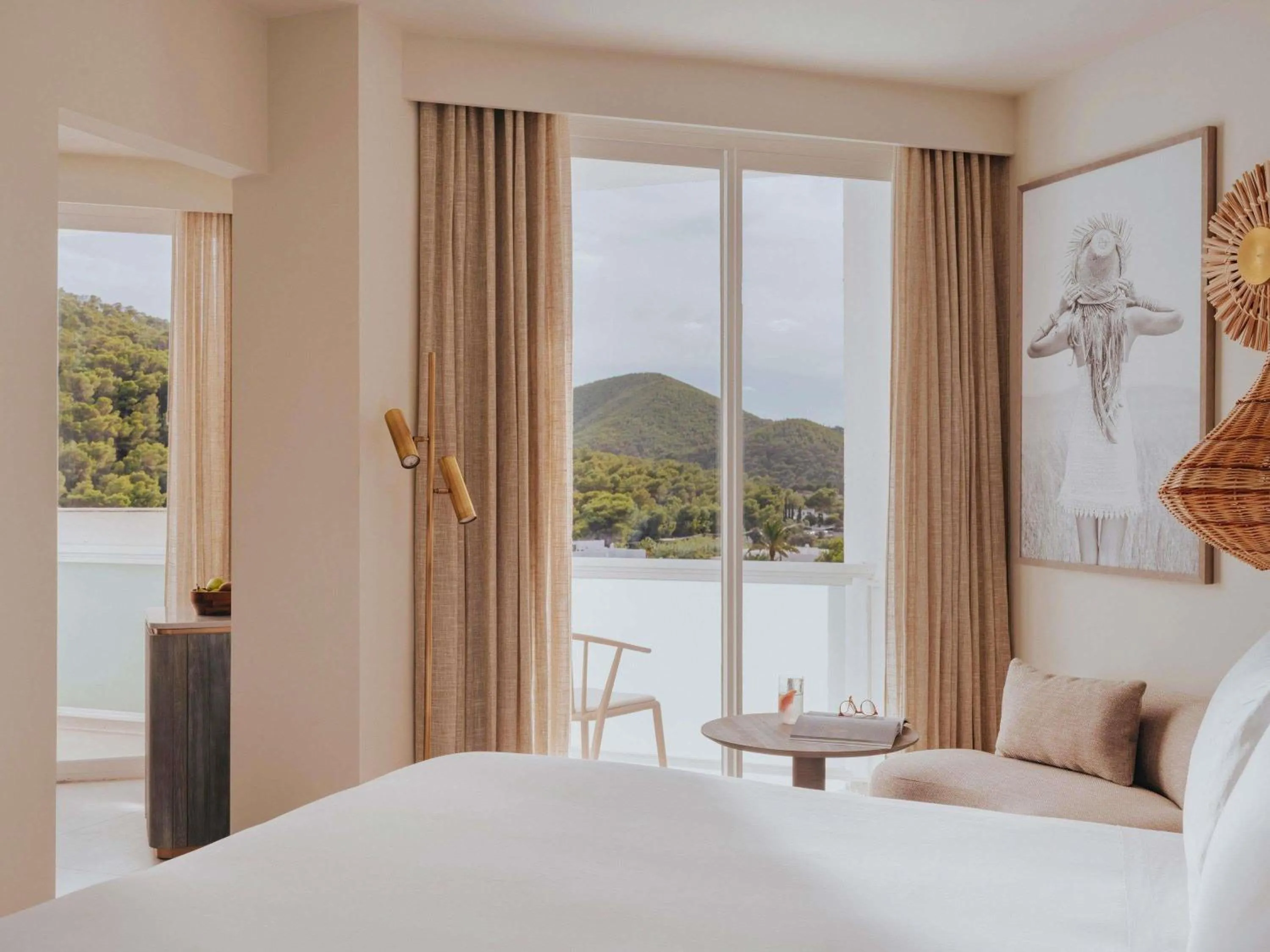 Bedroom, Bed in Hyde Hotel Ibiza Beach Resort by ACCOR