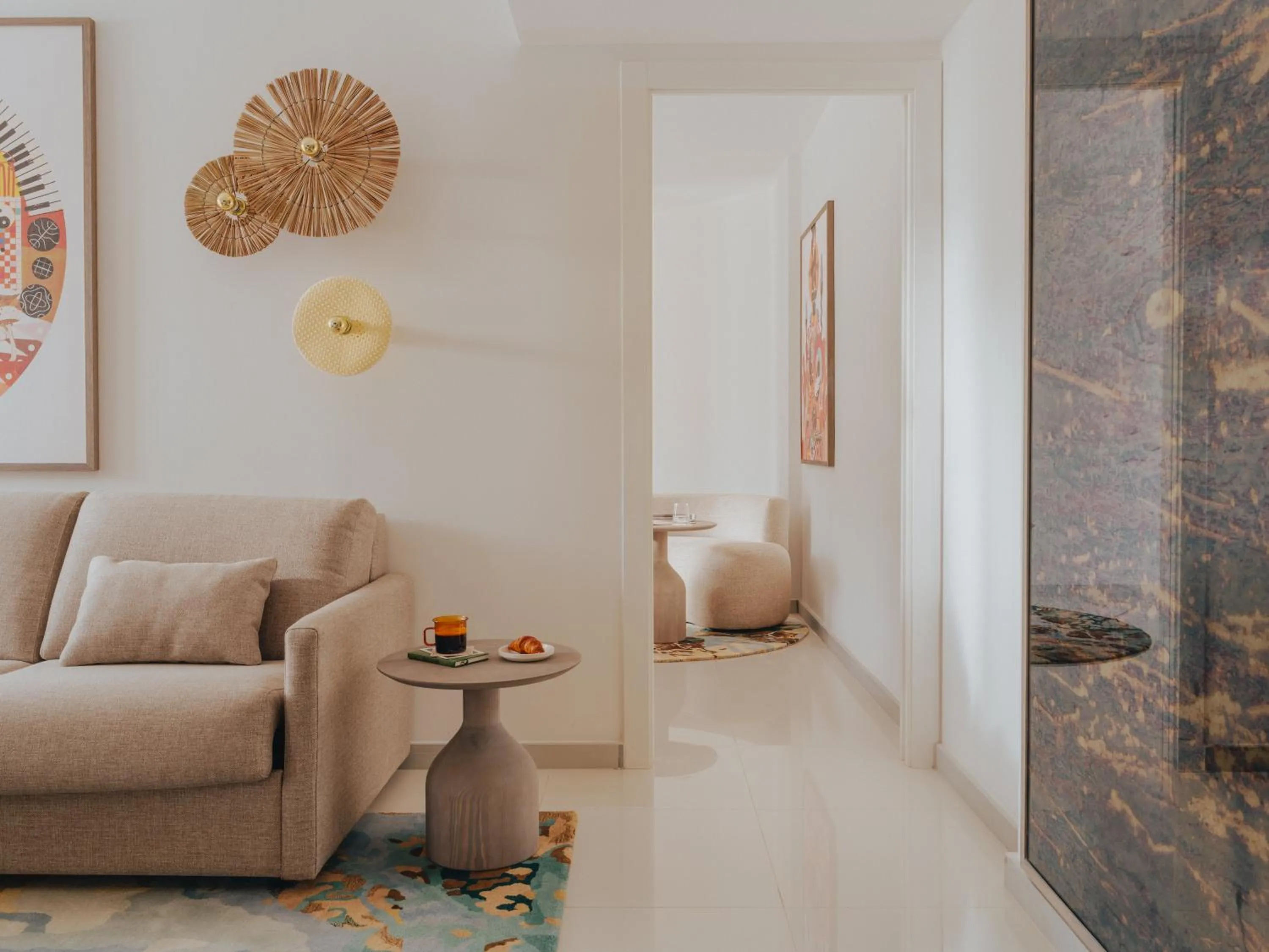 Living room in Hyde Hotel Ibiza Beach Resort by ACCOR