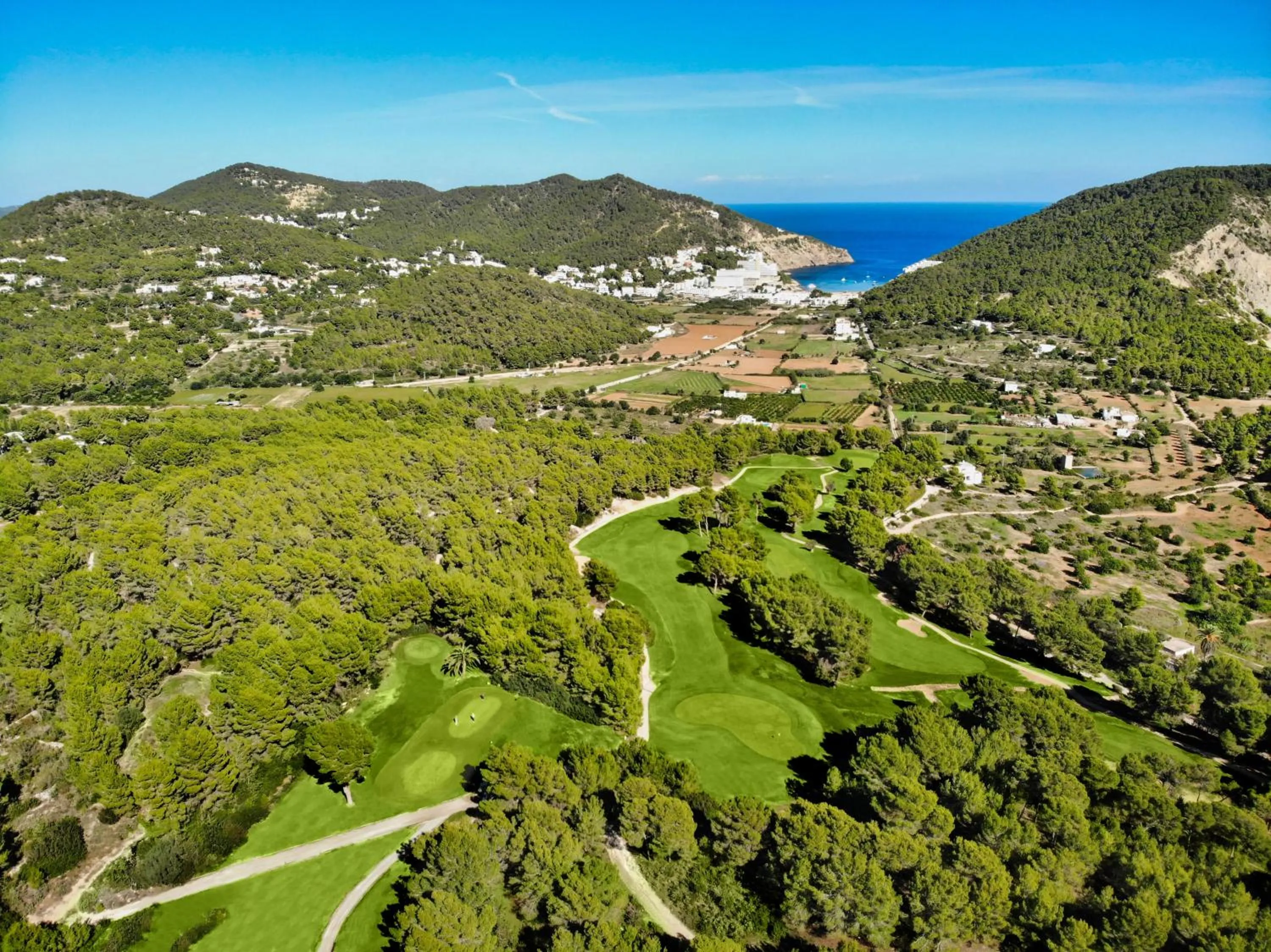 Golfcourse in Hyde Hotel Ibiza Beach Resort by ACCOR