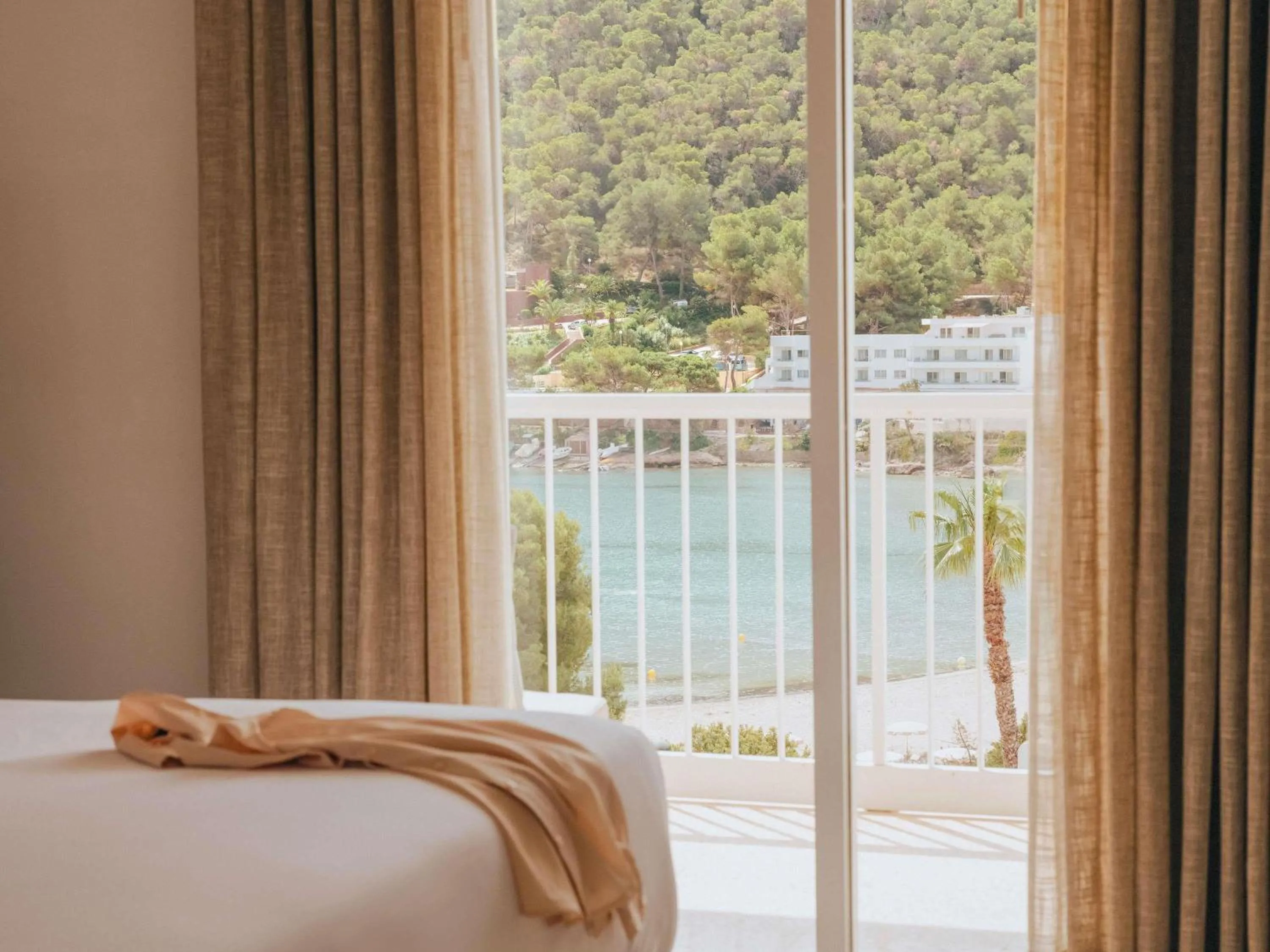 Bedroom, Bed in Hyde Hotel Ibiza Beach Resort by Accor