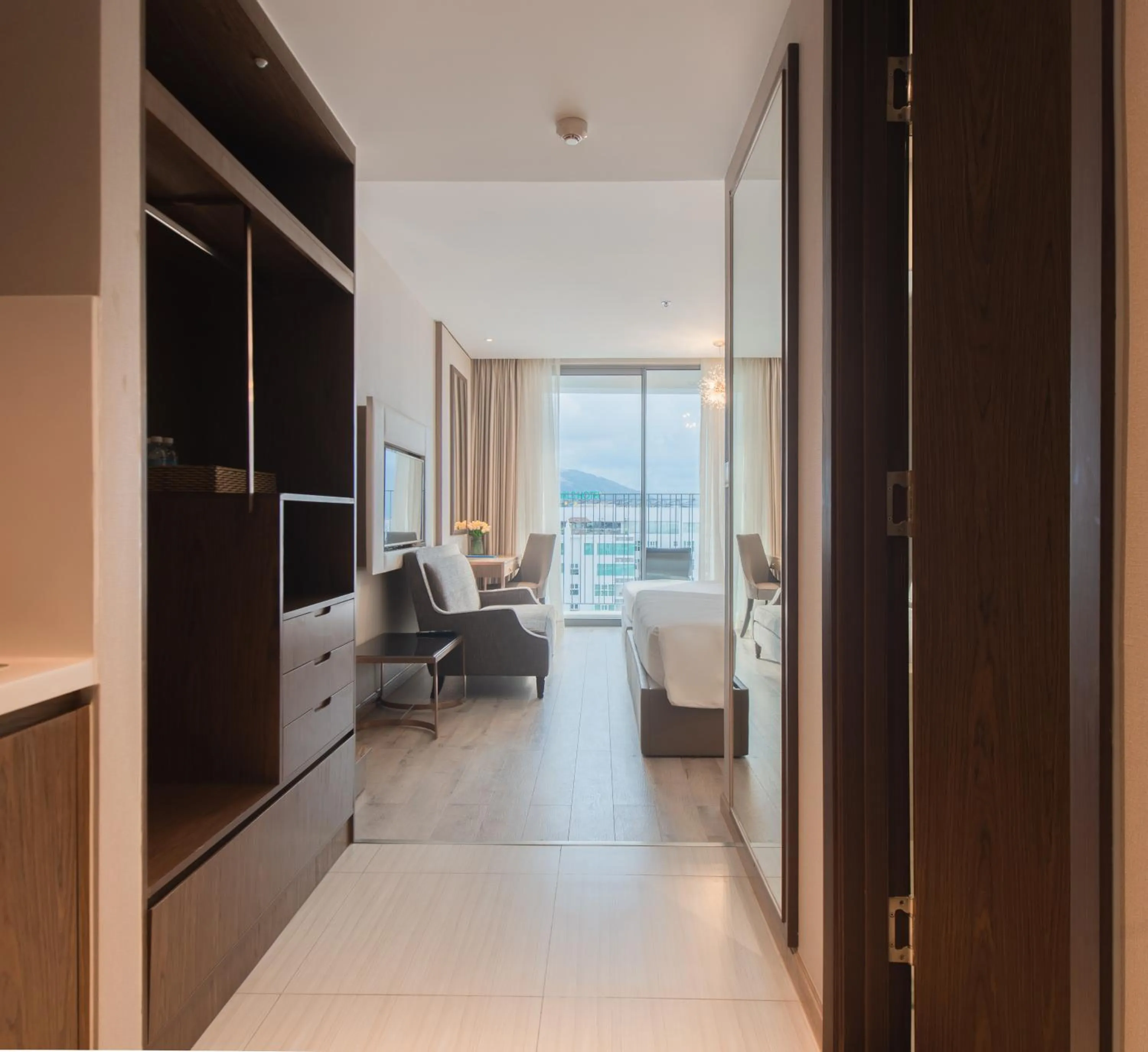 Coffee/tea facilities in PANORAMA Condotel by HLG